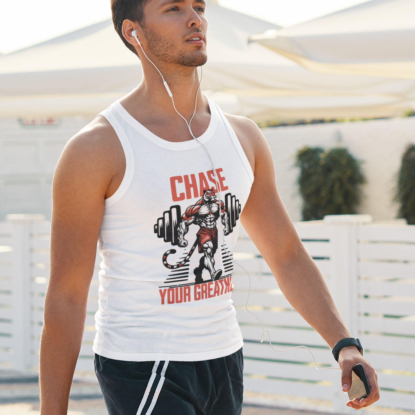 Tiger Bodybuilding Tank Top