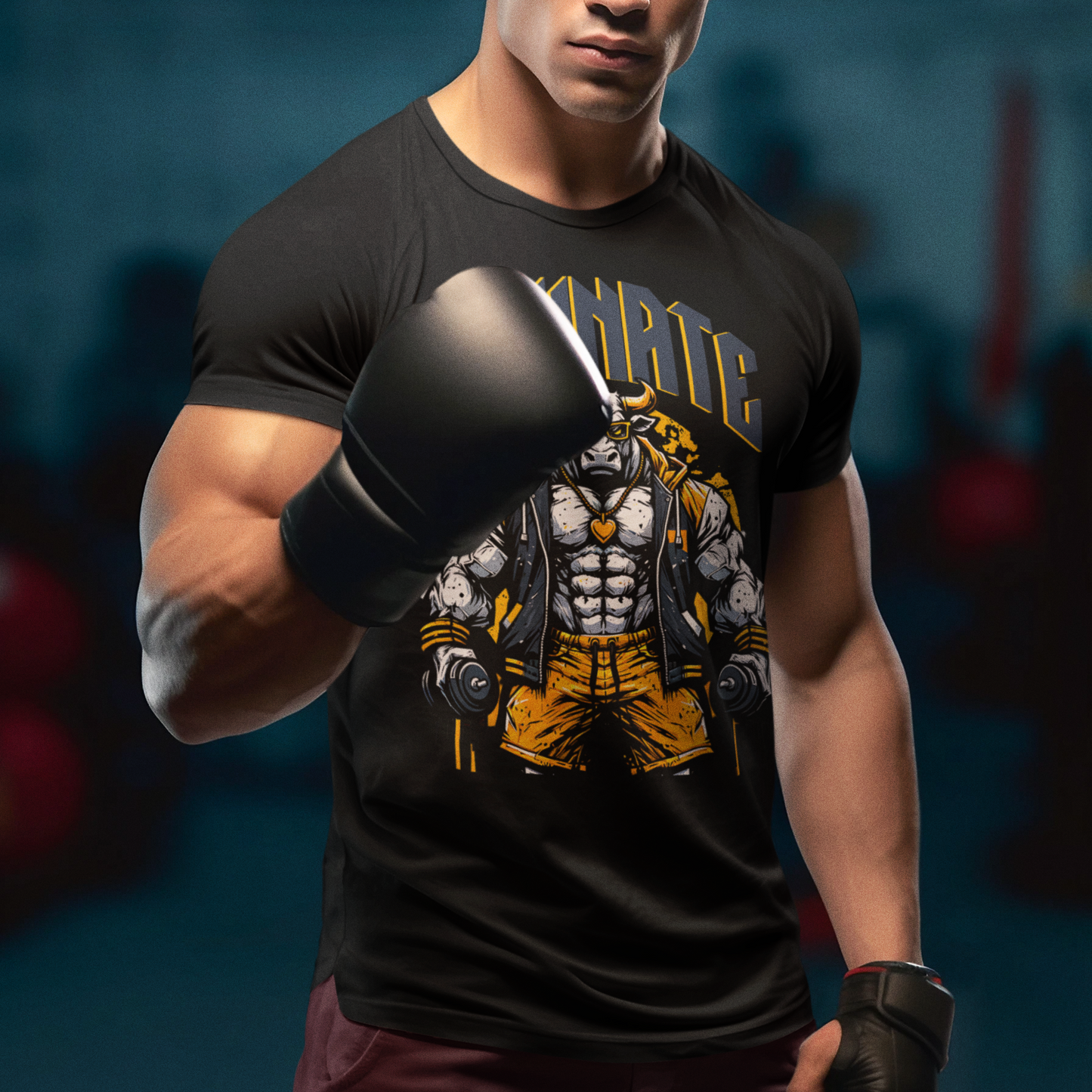 Bull Bodybuilding T-Shirt