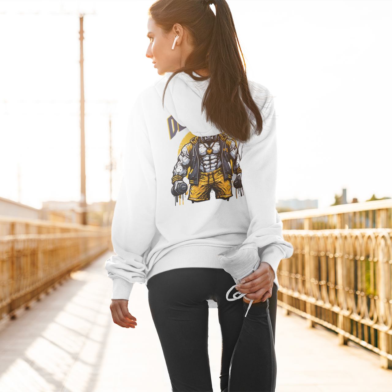 Hooded Sweatshirt - Fitness Bull Hoodie
