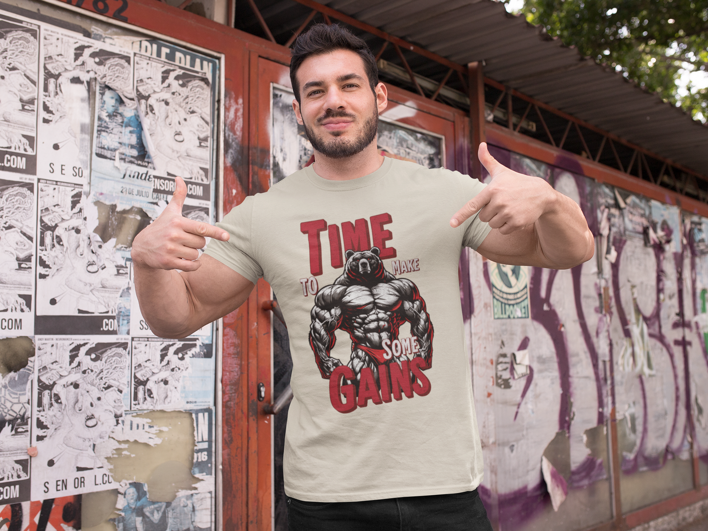 Bear Bodybuilding T-Shirt