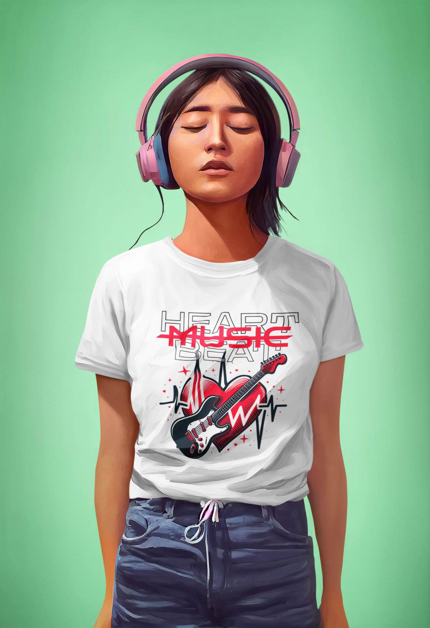 Music Heartbeat Unisex T-Shirt