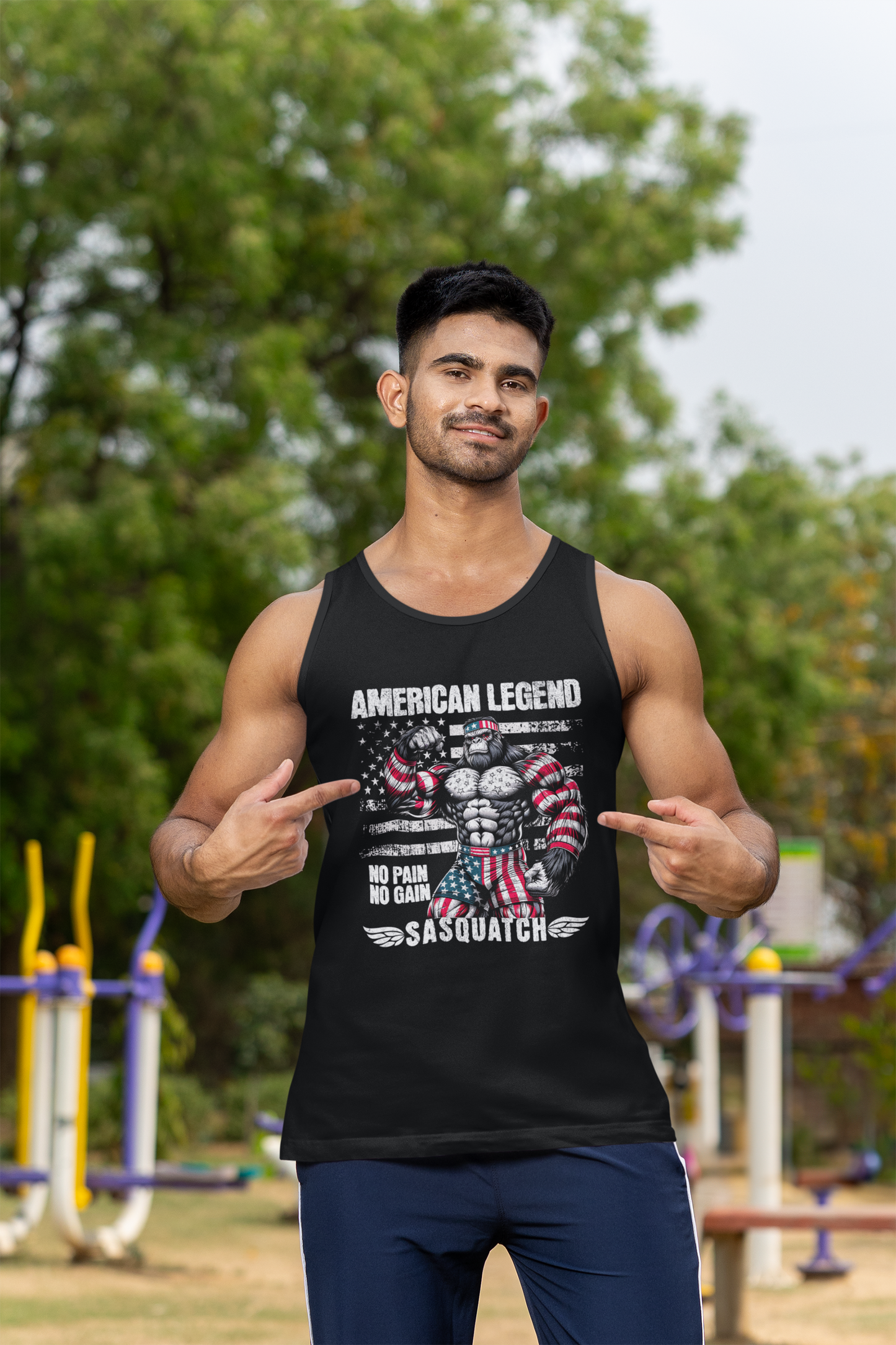 Bigfoot Gym Tank Top