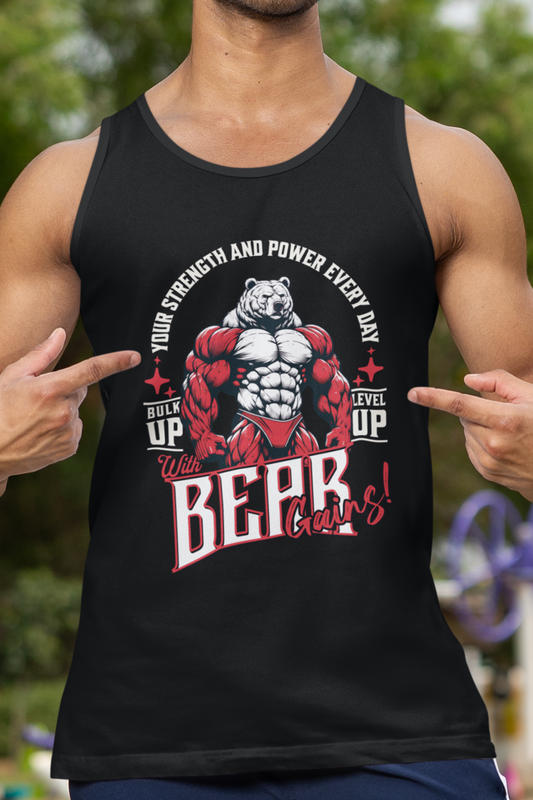 Bear Gym Workout Tank Top