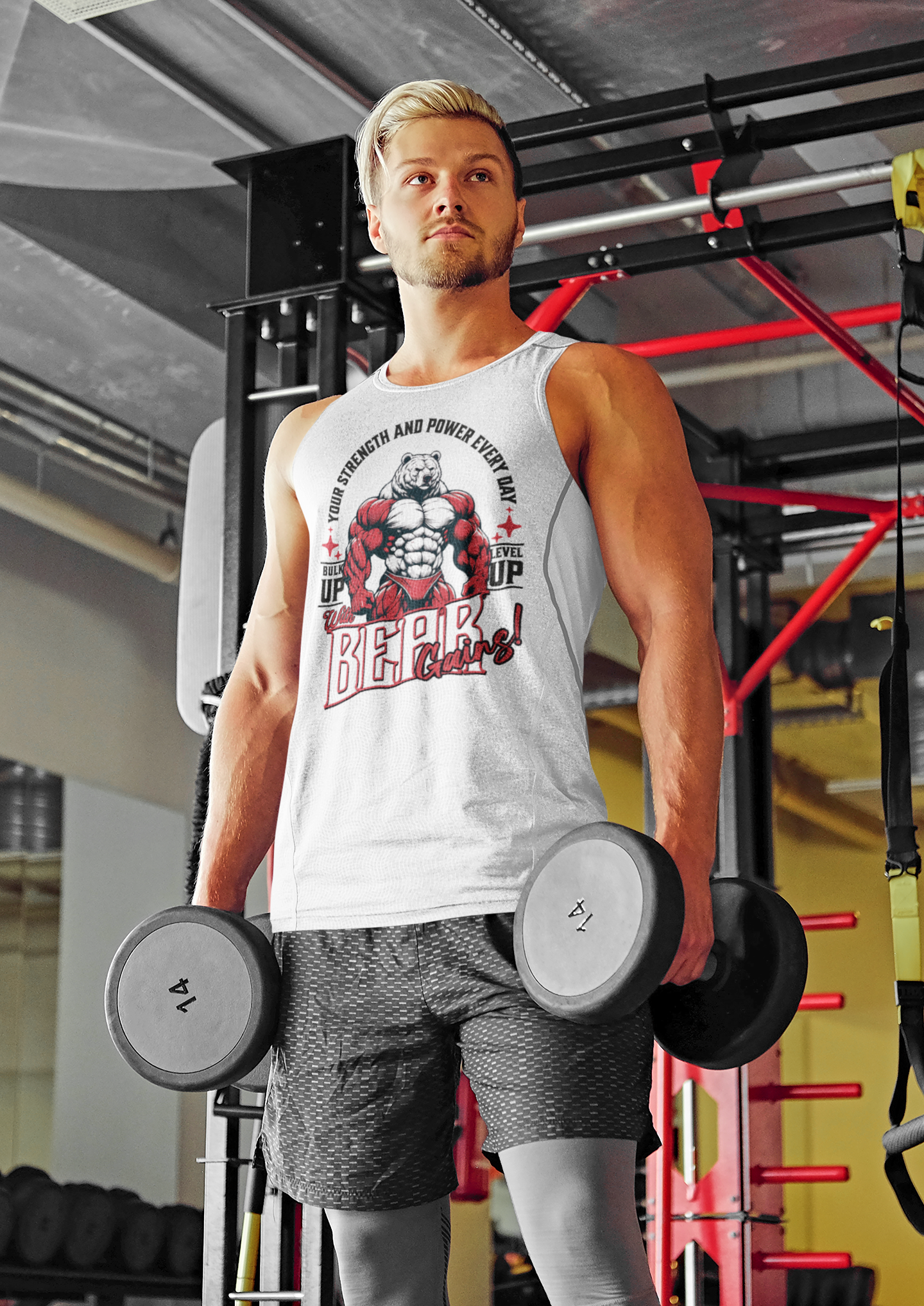 Bear Gym Workout Tank Top