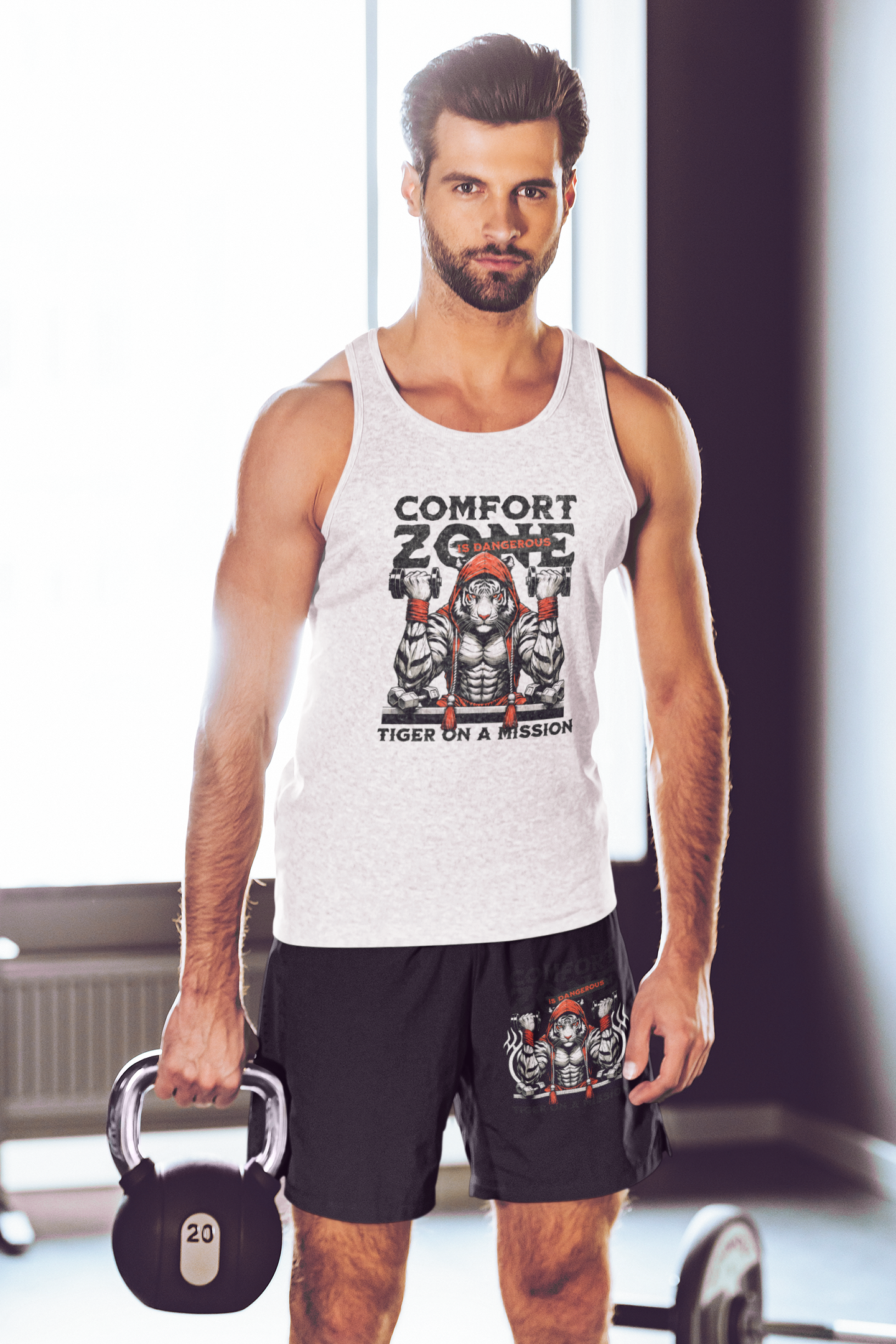 Tiger Fitness - Athletic Wear for Gym Enthusiasts Tank Top