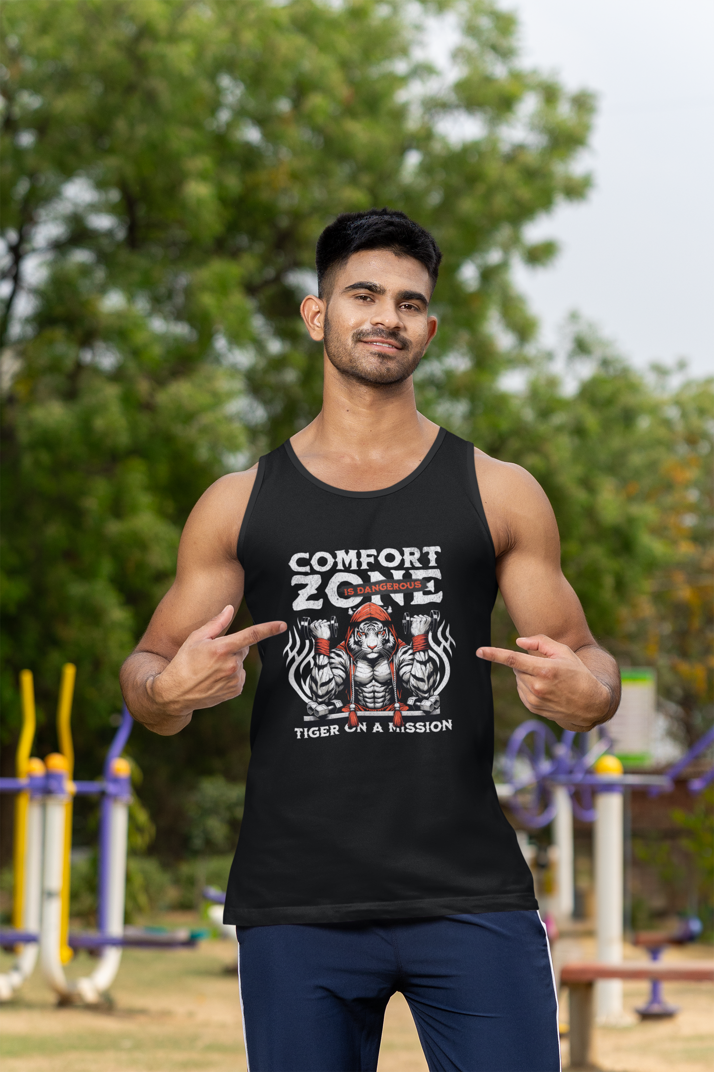 Tiger Fitness - Athletic Wear for Gym Enthusiasts Tank Top