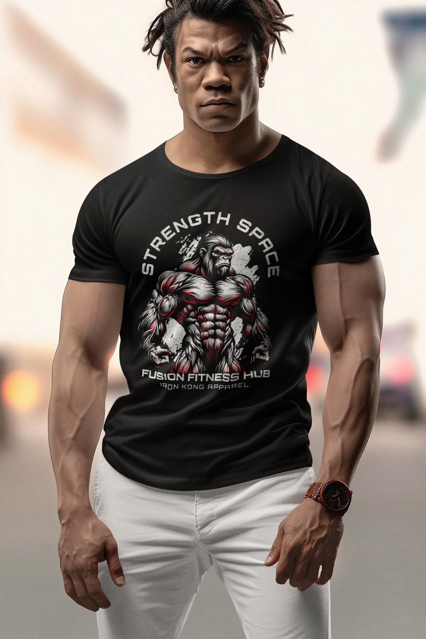 Ape Bodybuilding T-Shirt