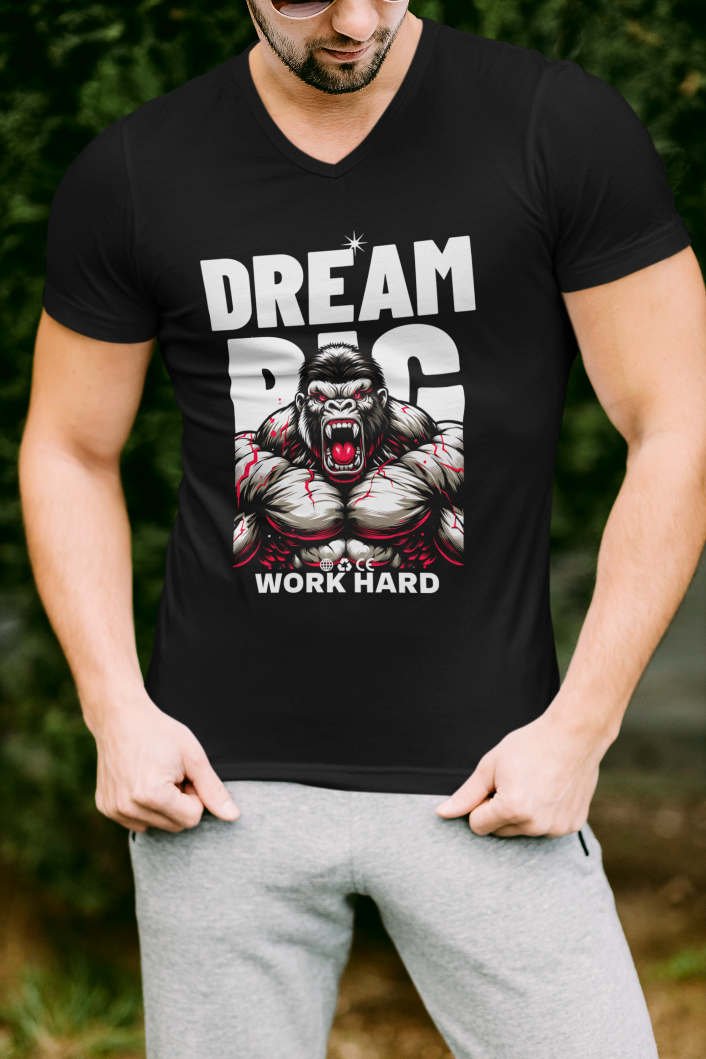 Gorilla Bodybuilding T-shirt