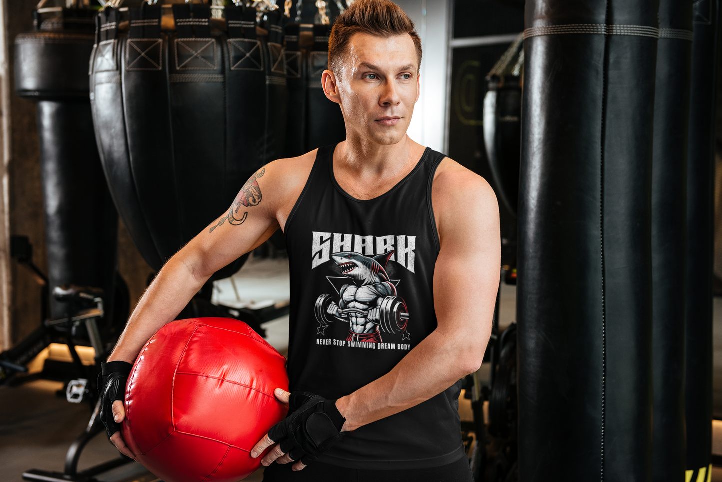 Shark Fitness Tank Top