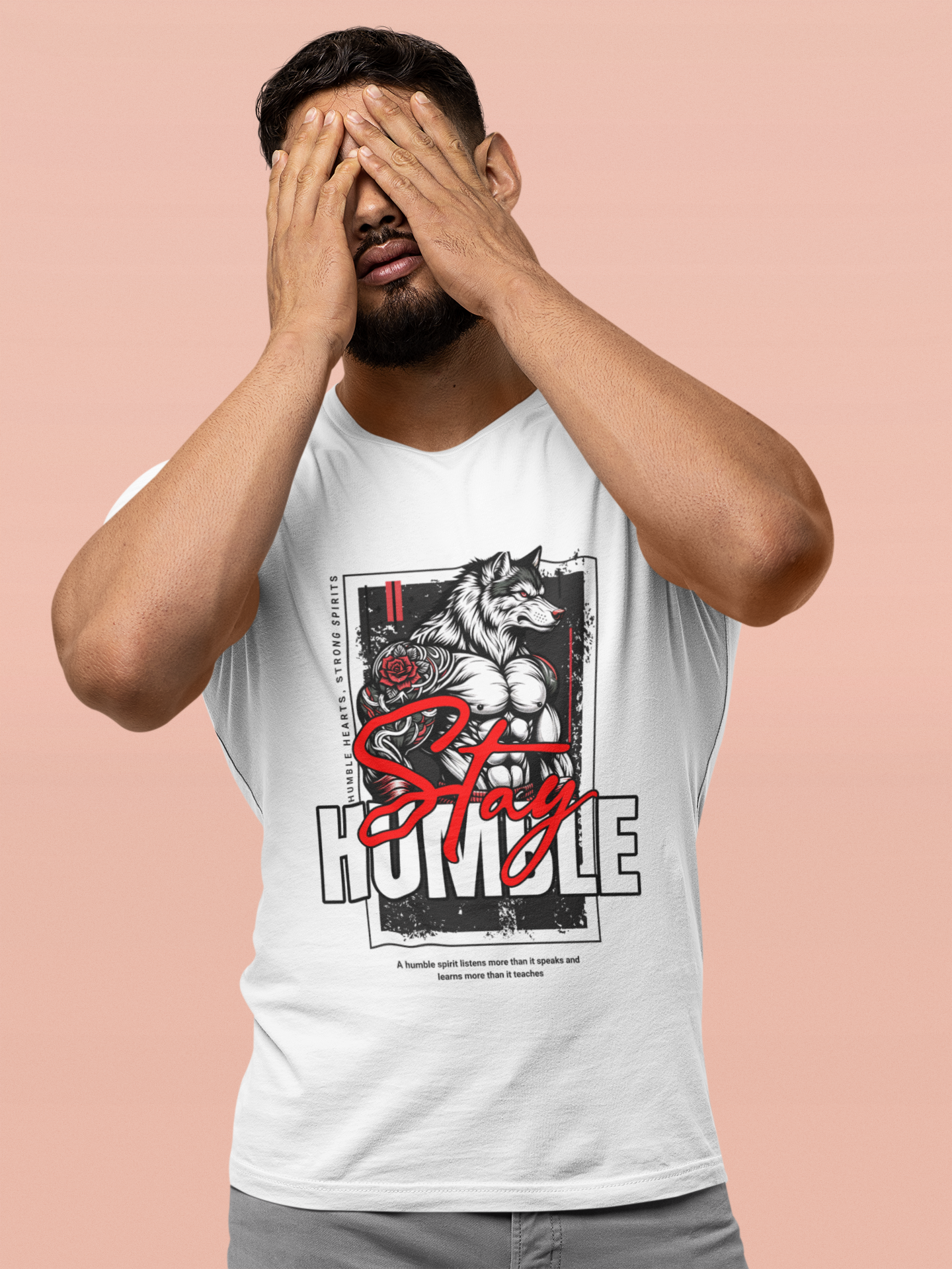 Wolf Stay Humble T-Shirt