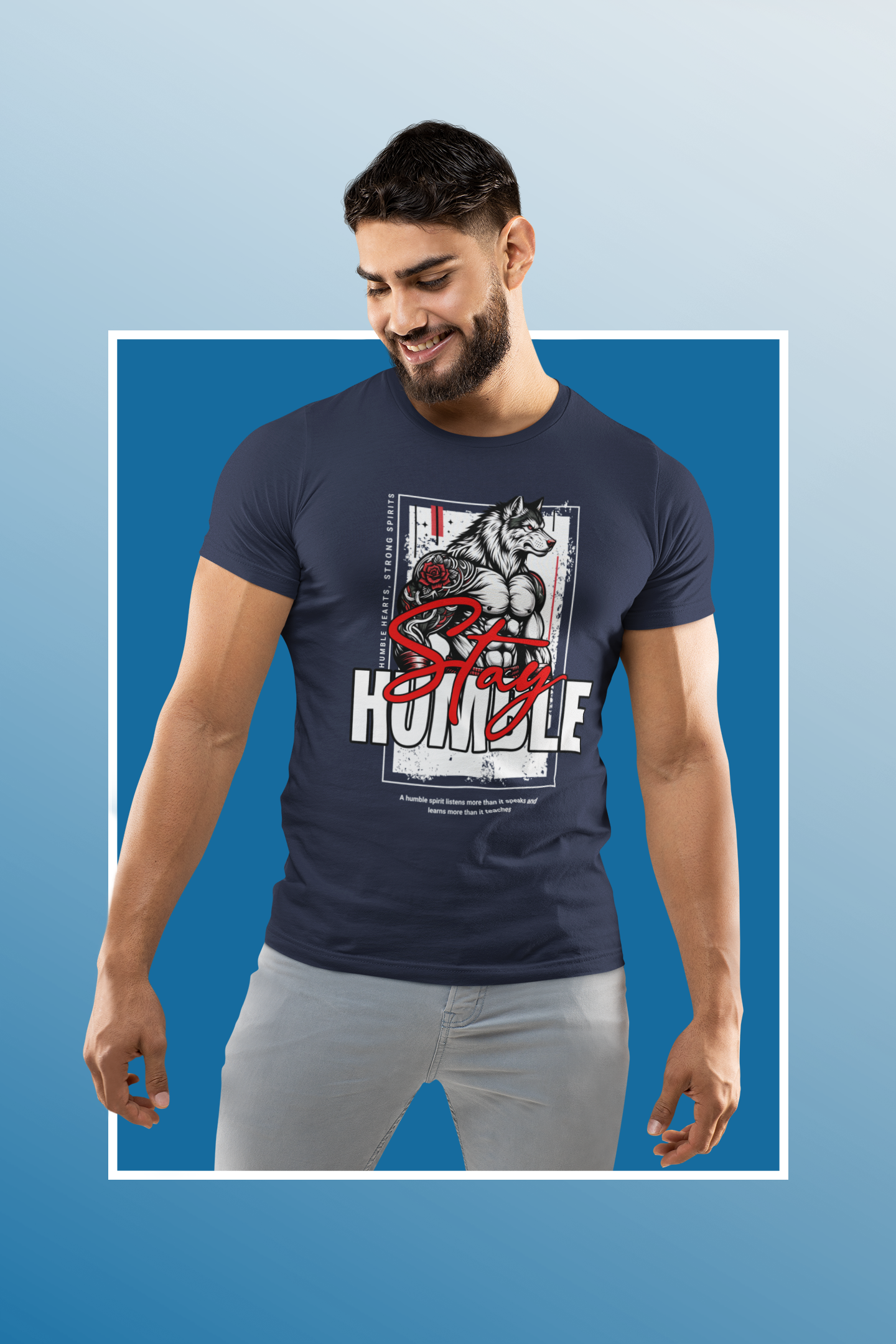Wolf Stay Humble T-Shirt