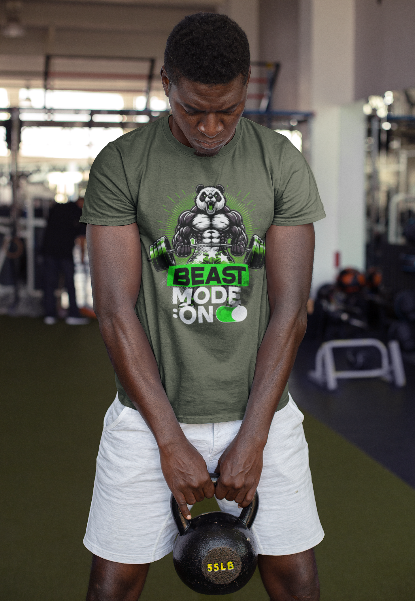 Panda Beast Mode On T-Shirt