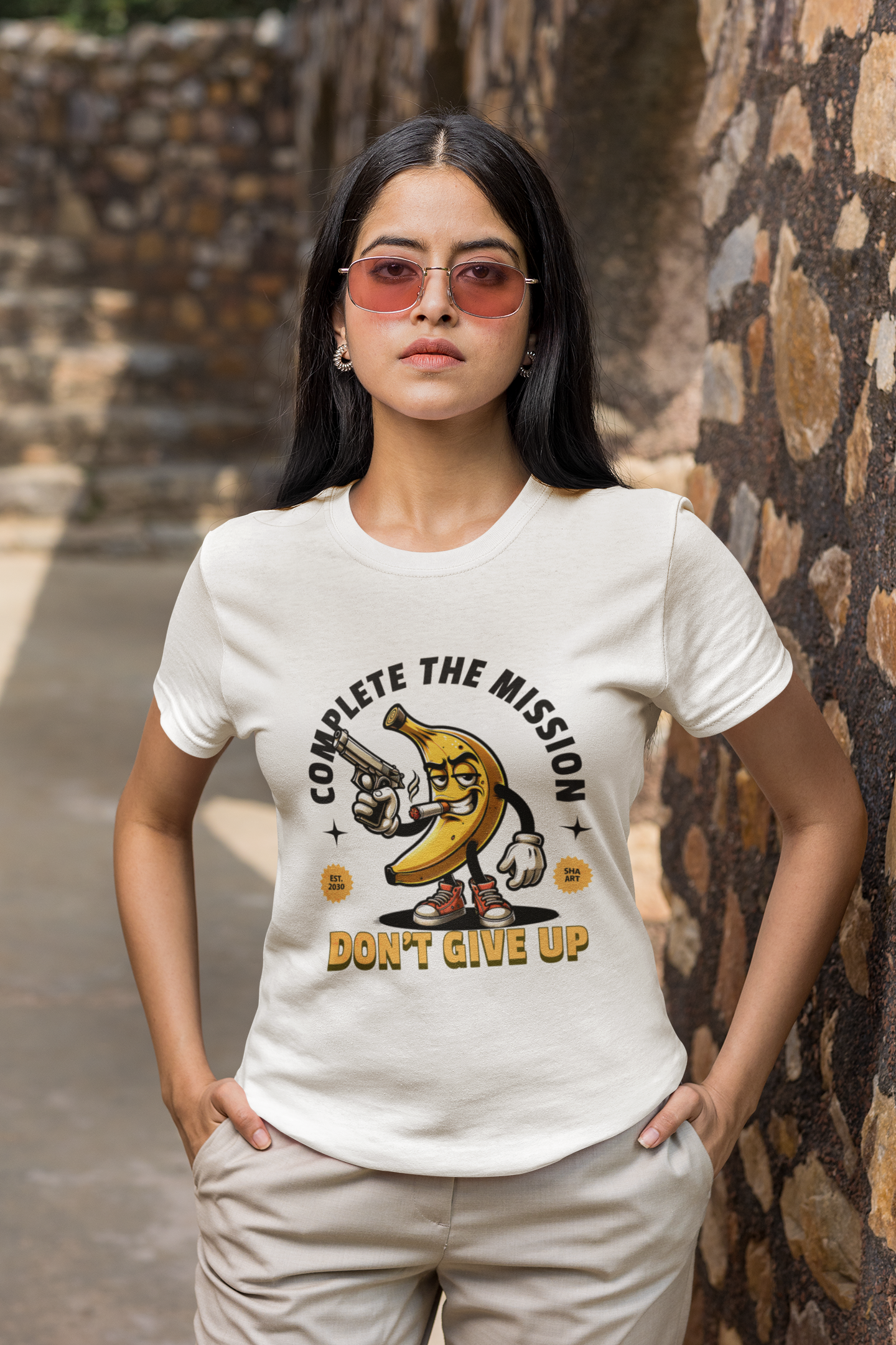 Banana Gun - Complete the Mission Unisex T-Shirt