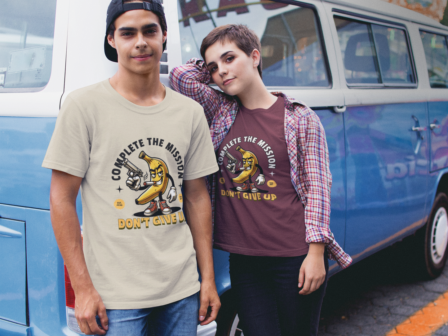 Banana Gun - Complete the Mission Unisex T-Shirt
