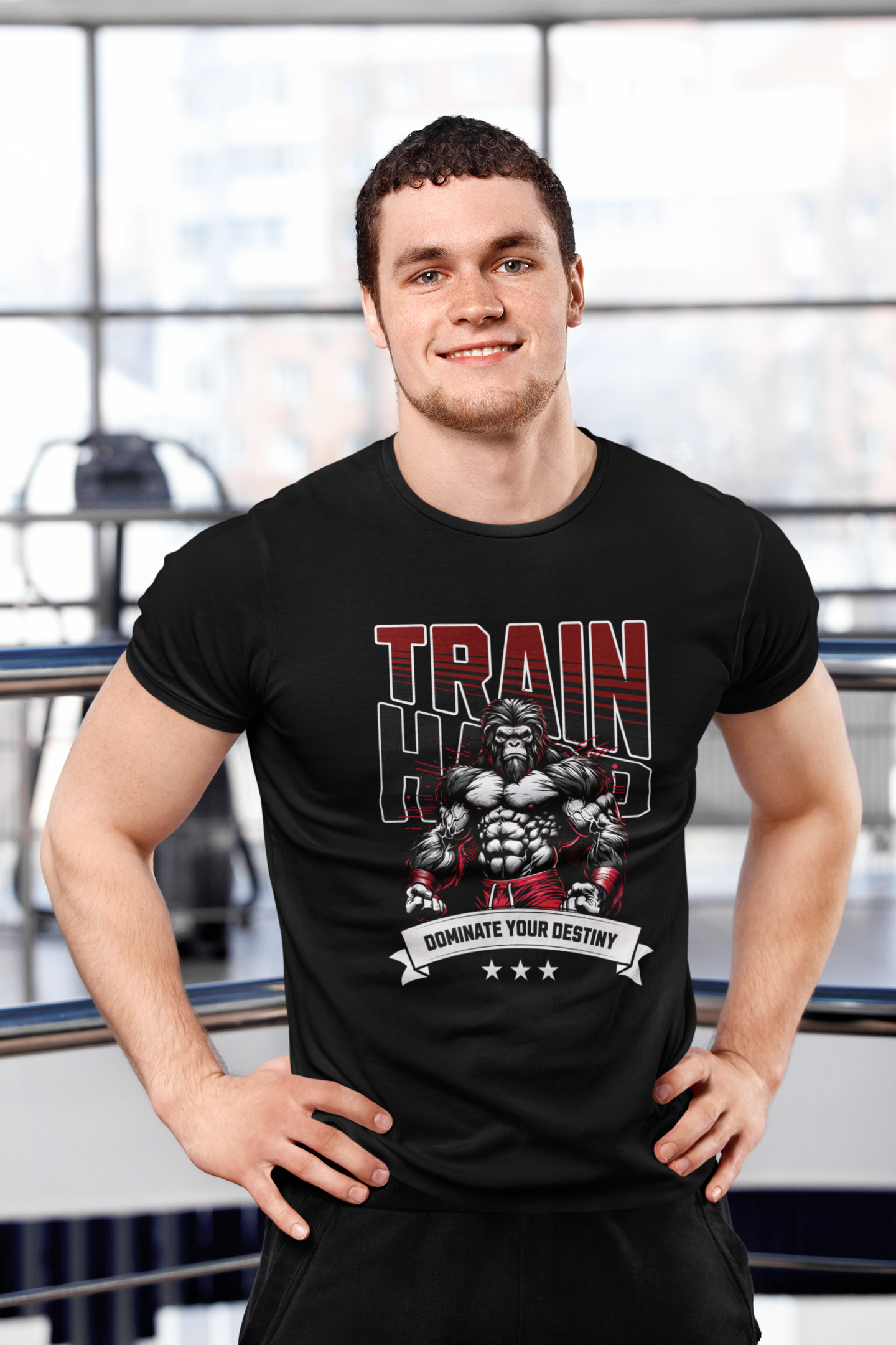 Ape Bodybuilding T-Shirt