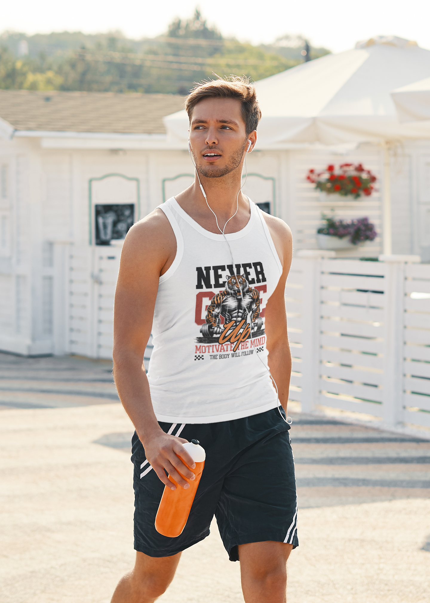 Tiger Bodybuilding Tank Top