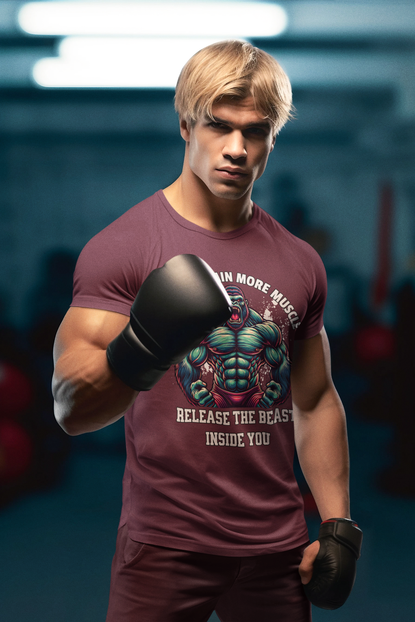 Muscle Hustle Unisex - Fitness Motivation T-Shirt