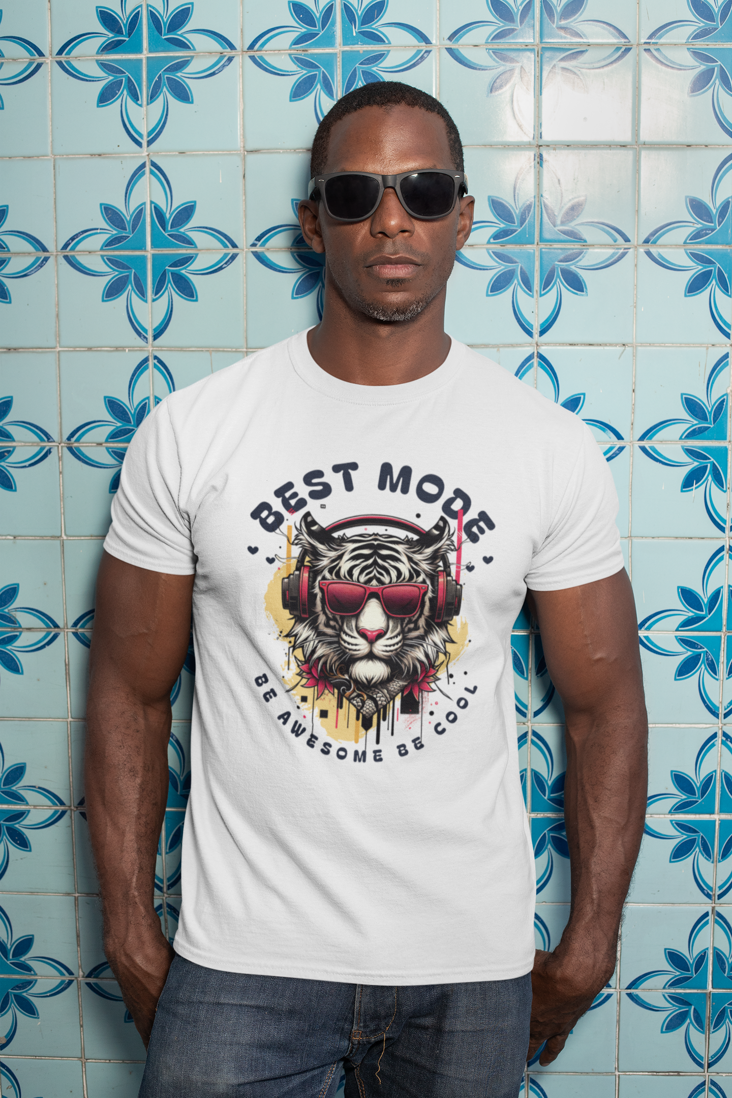 Cool Vibes Unisex T-Shirt - 'be awesome be cool' Design
