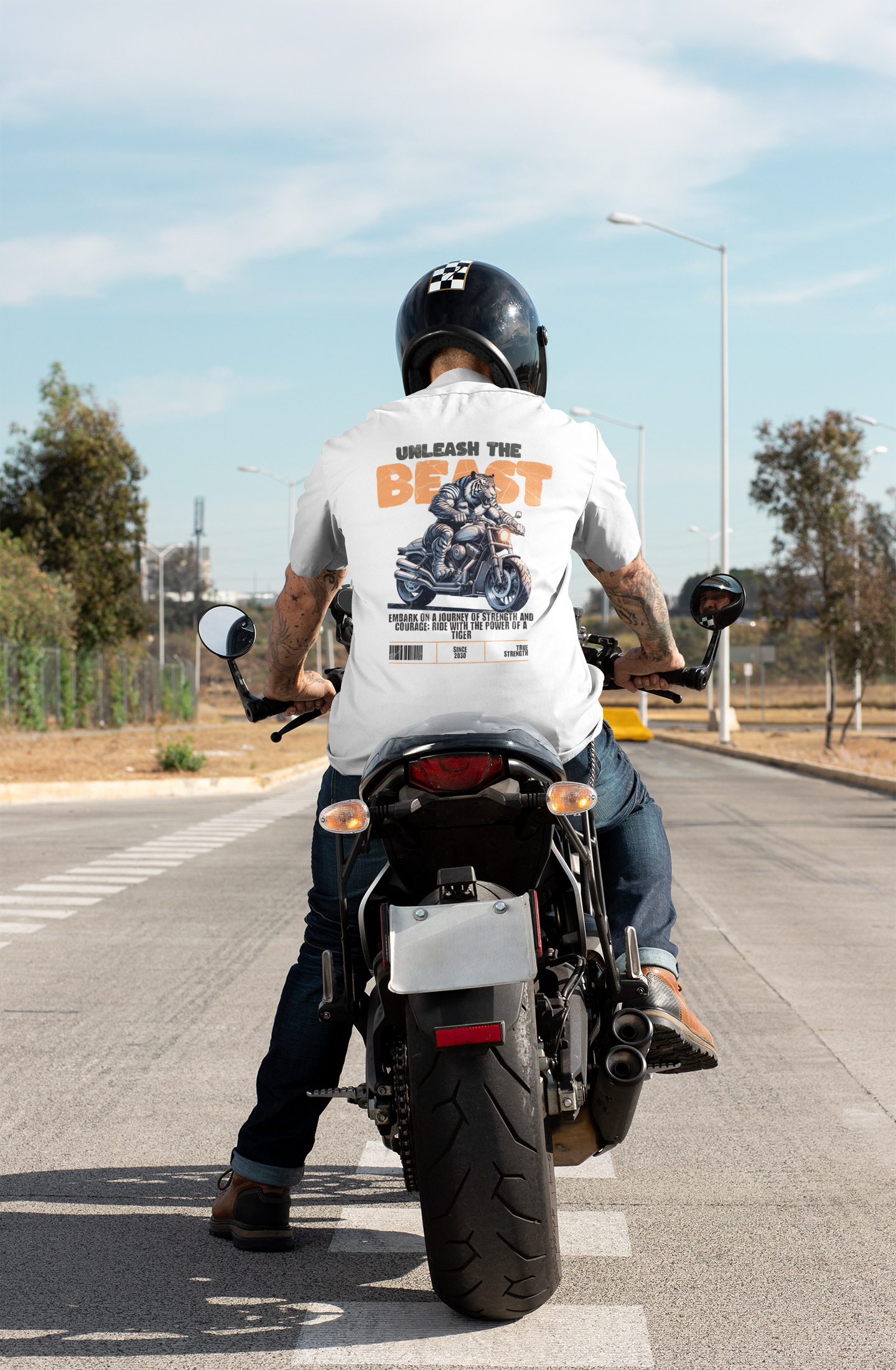 Unleash The Beast, Motorcycle Ride Unisex T-Shirt