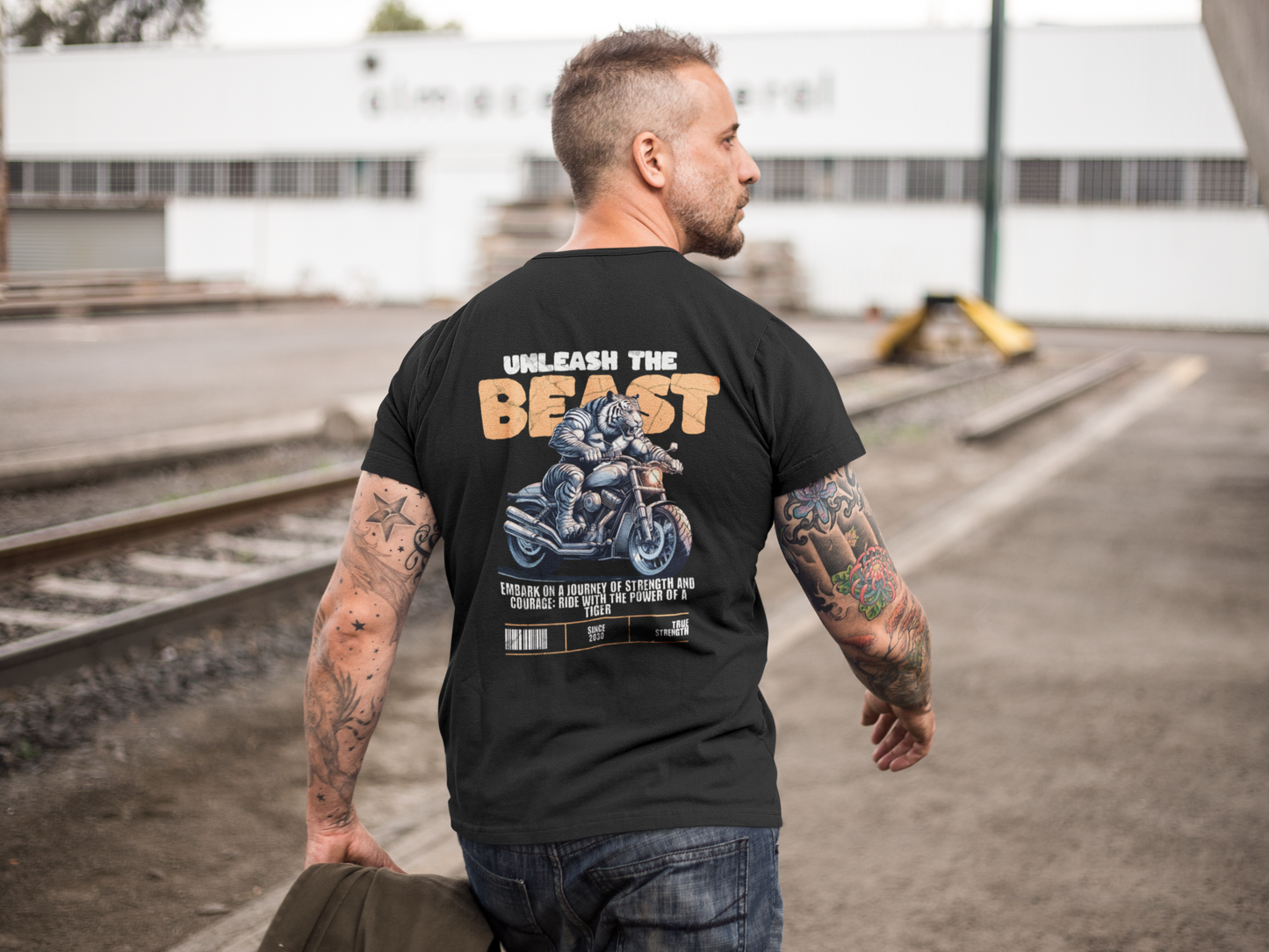 Unleash The Beast, Motorcycle Ride Unisex T-Shirt