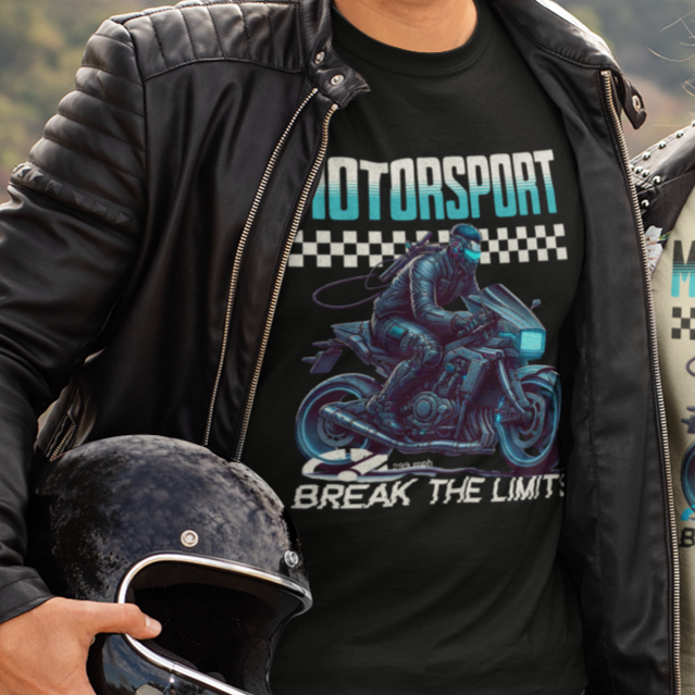 Motorsport - Break the Limits Design T-Shirt