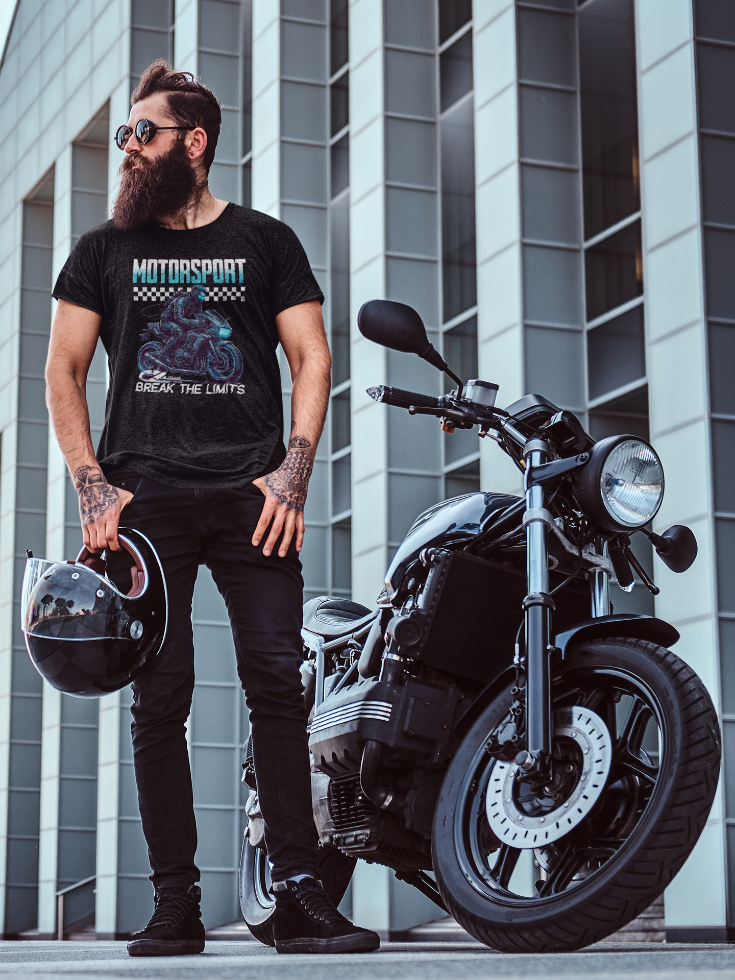 Motorsport - Break the Limits Design T-Shirt
