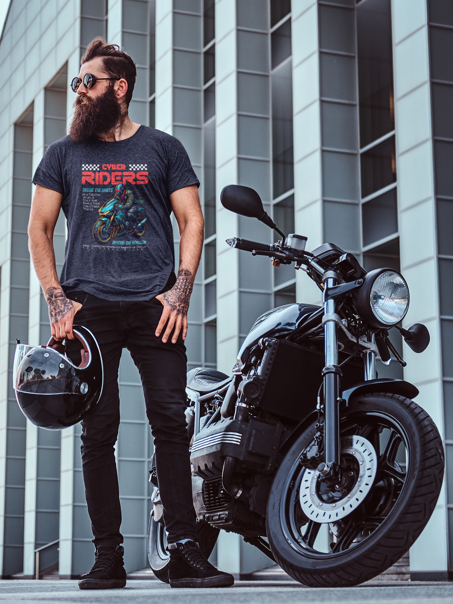 Cyber Riders T-Shirt - Break the Limits