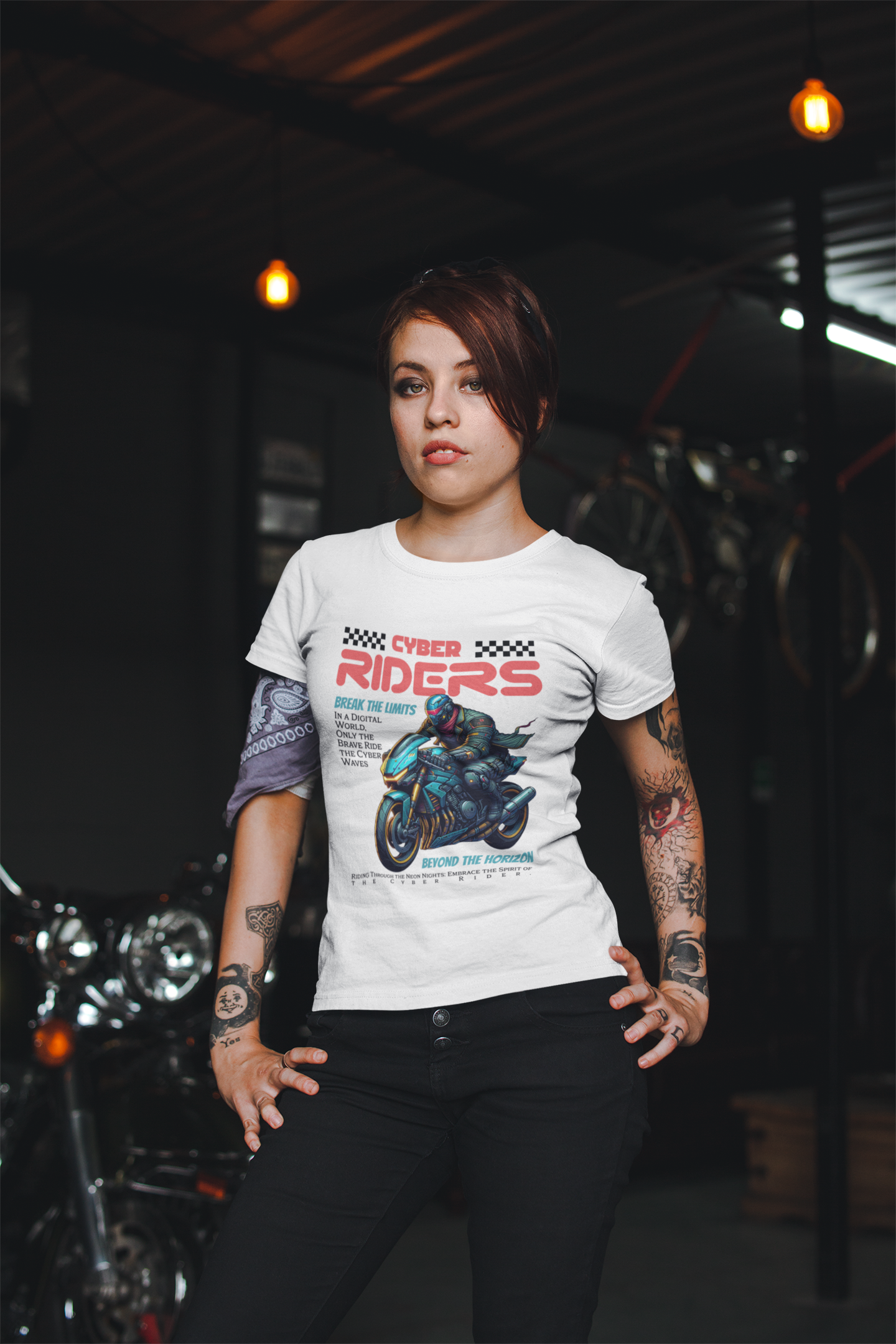 Cyber Riders T-Shirt - Break the Limits