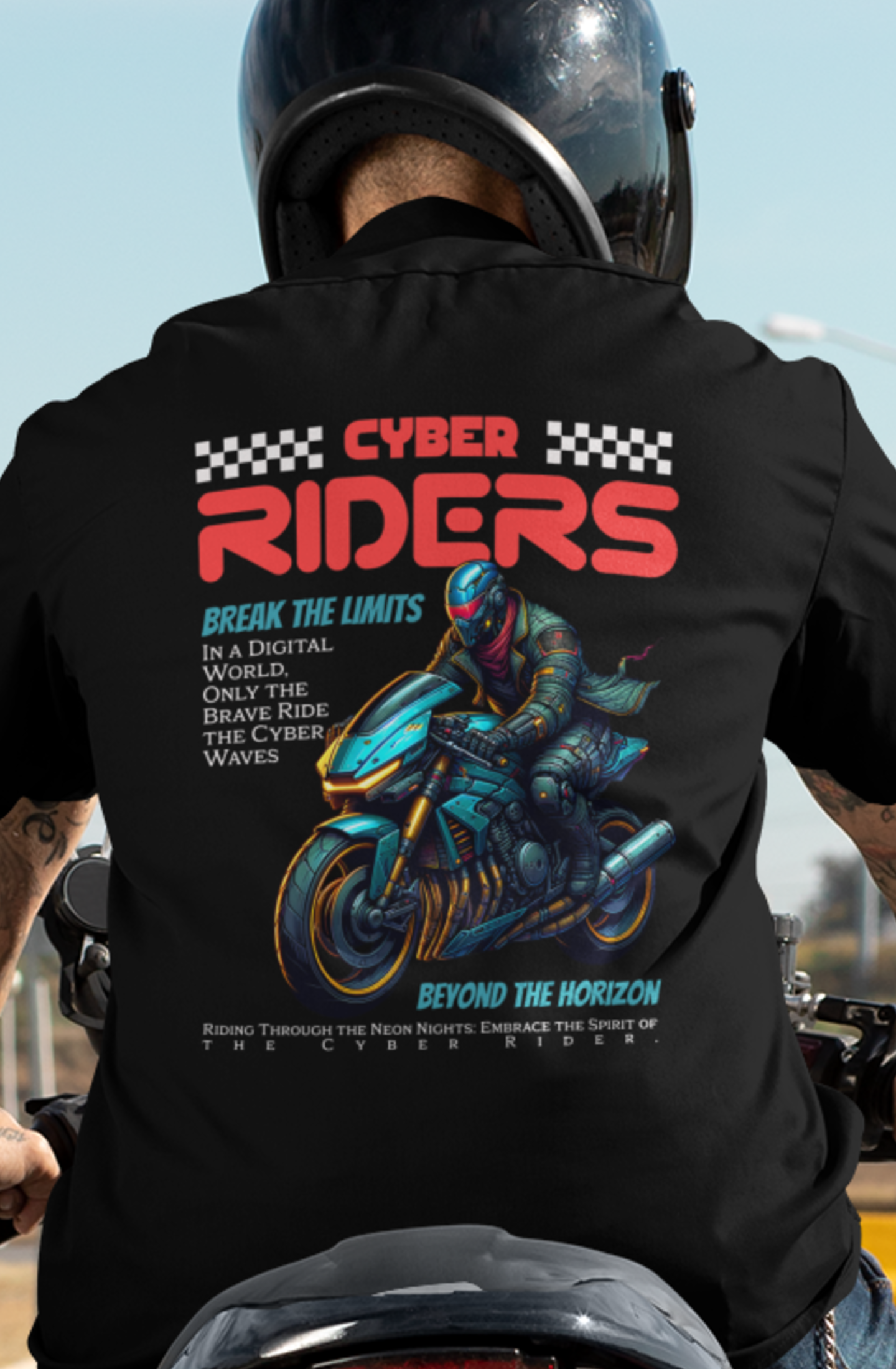 Break the Limits, Motorcycle Ride Unisex T-Shirt