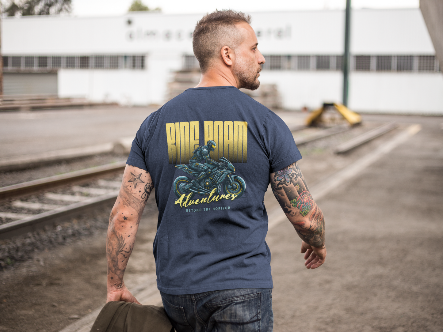 Break the Limits, Motorcycle Ride Unisex T-Shirt