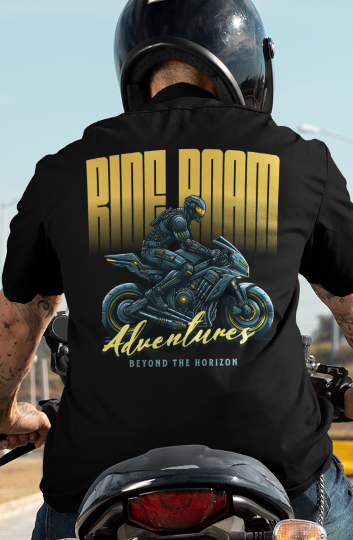 Break the Limits, Motorcycle Ride Unisex T-Shirt