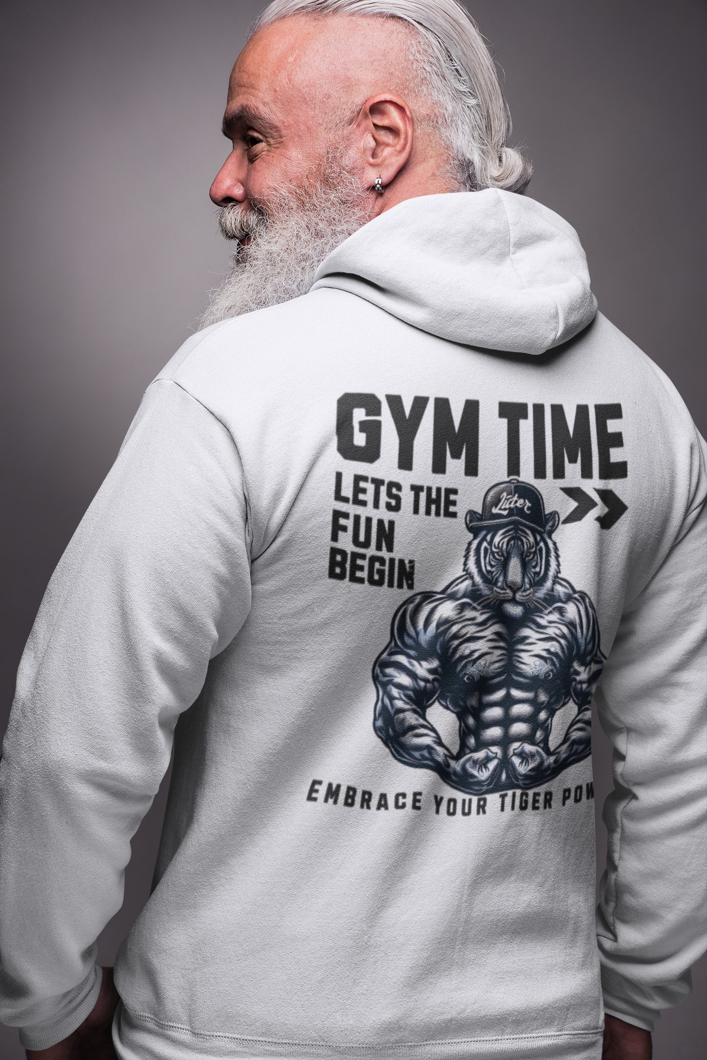 Tiger Gym Time Hoodie