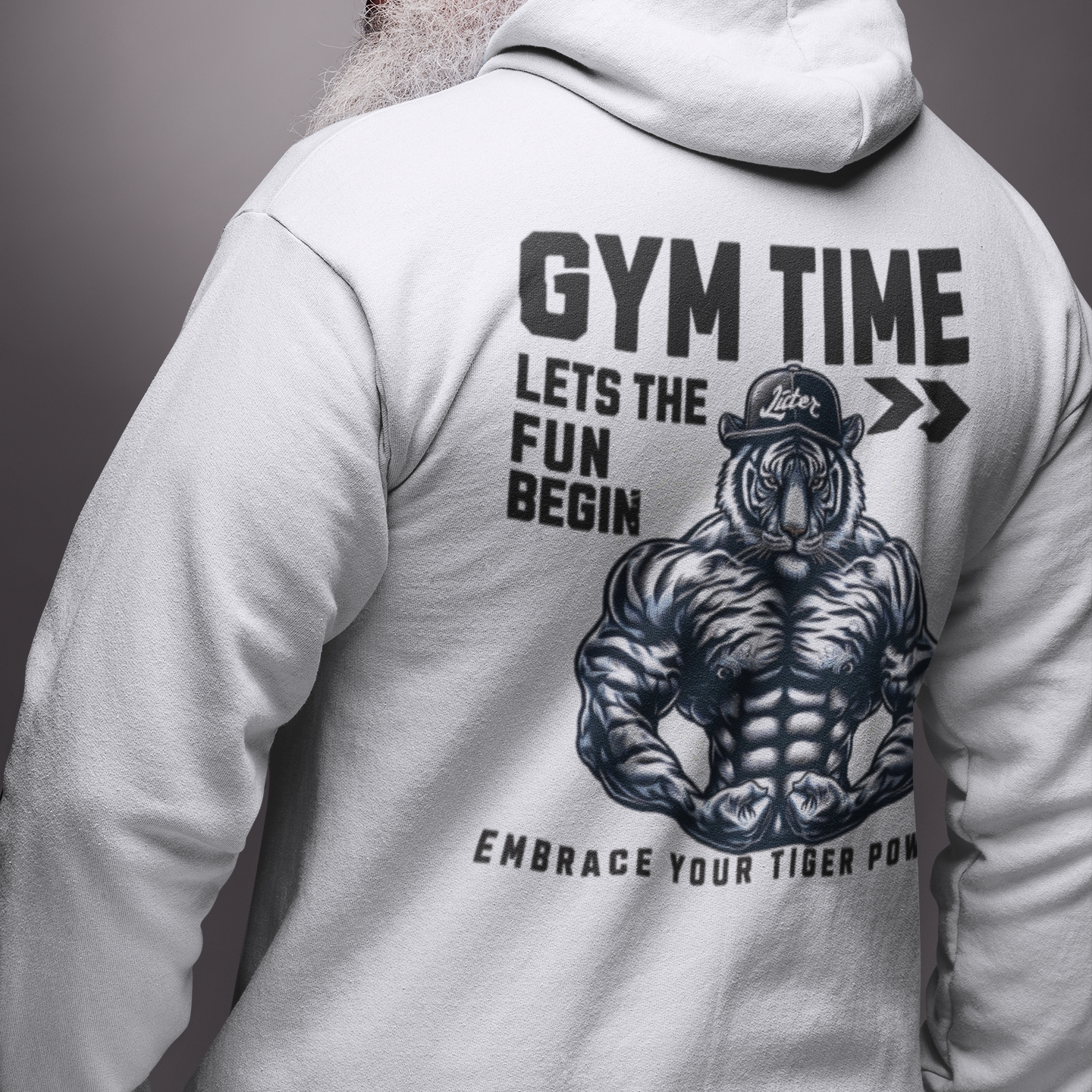 Tiger Gym Time Hoodie