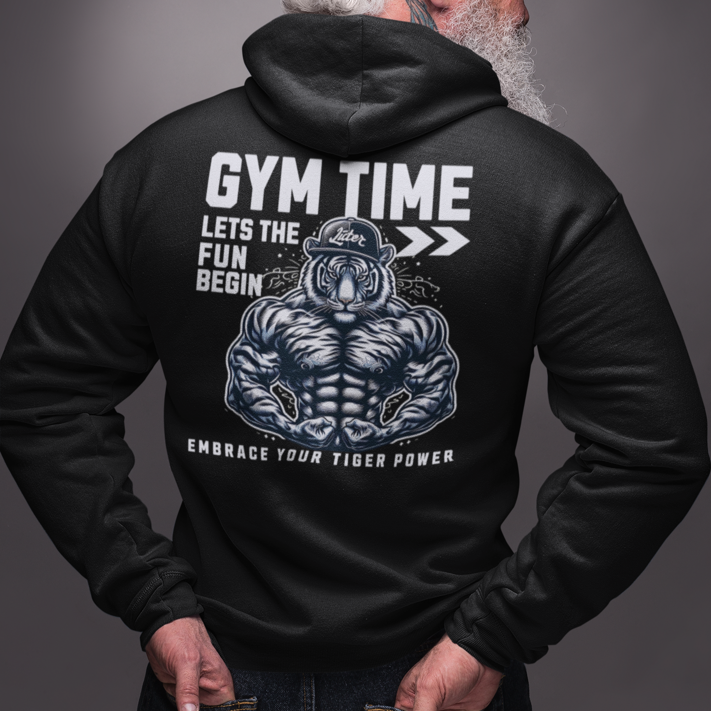 Tiger Gym Time Hoodie