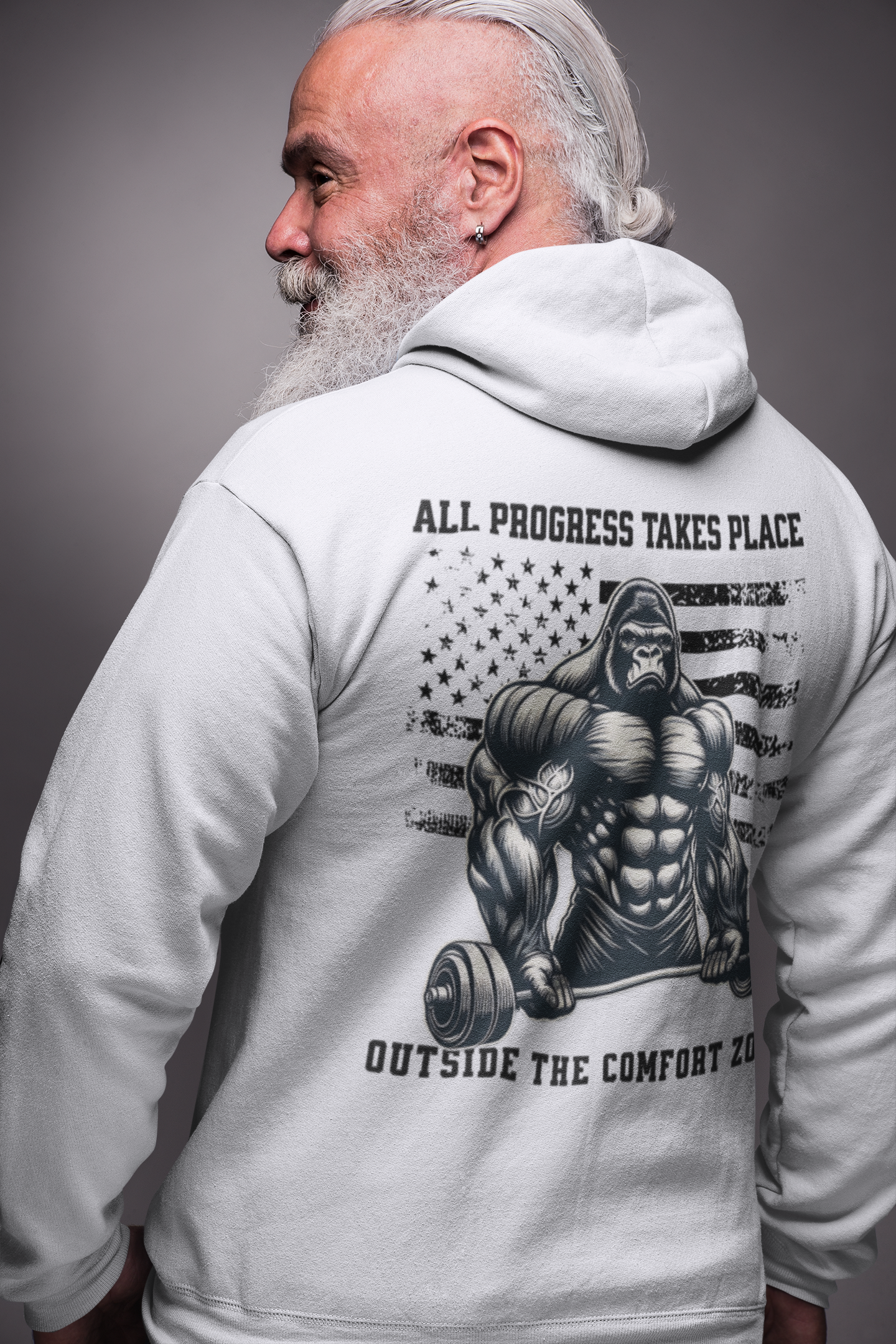 Gorilla Bodybuilding Hoodie