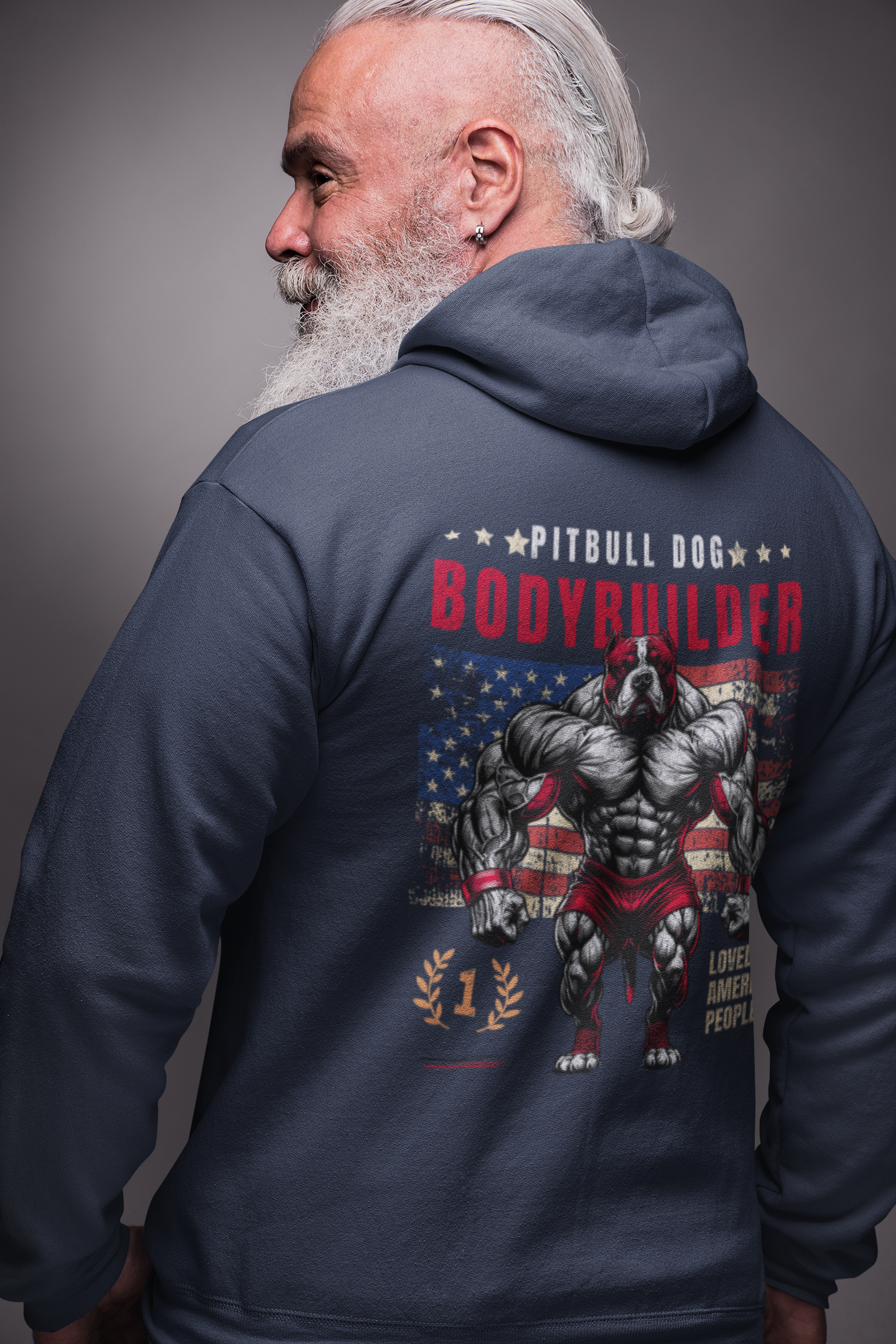 Hooded Sweatshirt Gym Time