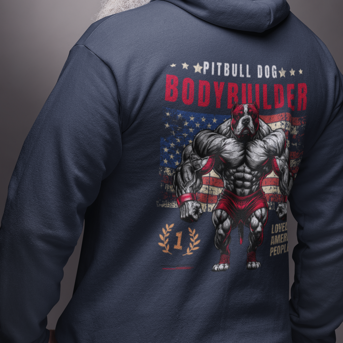 Hooded Sweatshirt Gym Time