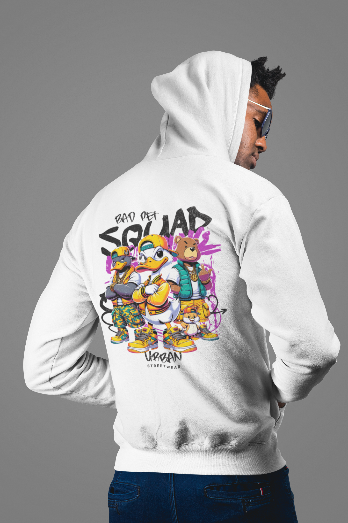 Pet Squad Design Hoodie
