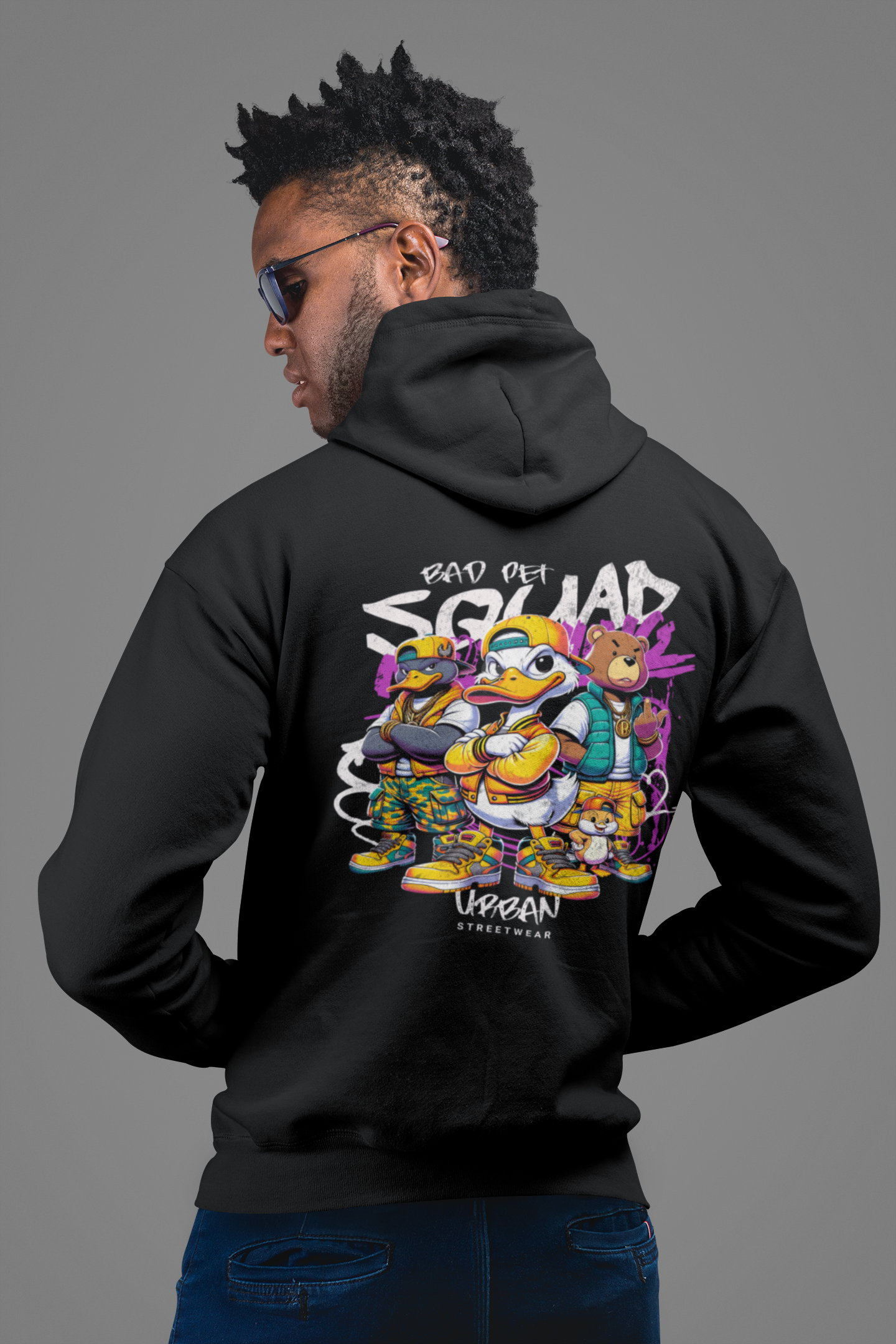 Pet Squad Design Hoodie