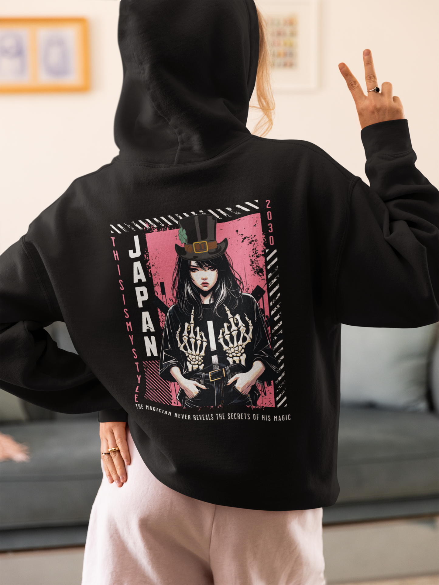 Stylish Girl Design Hoodie