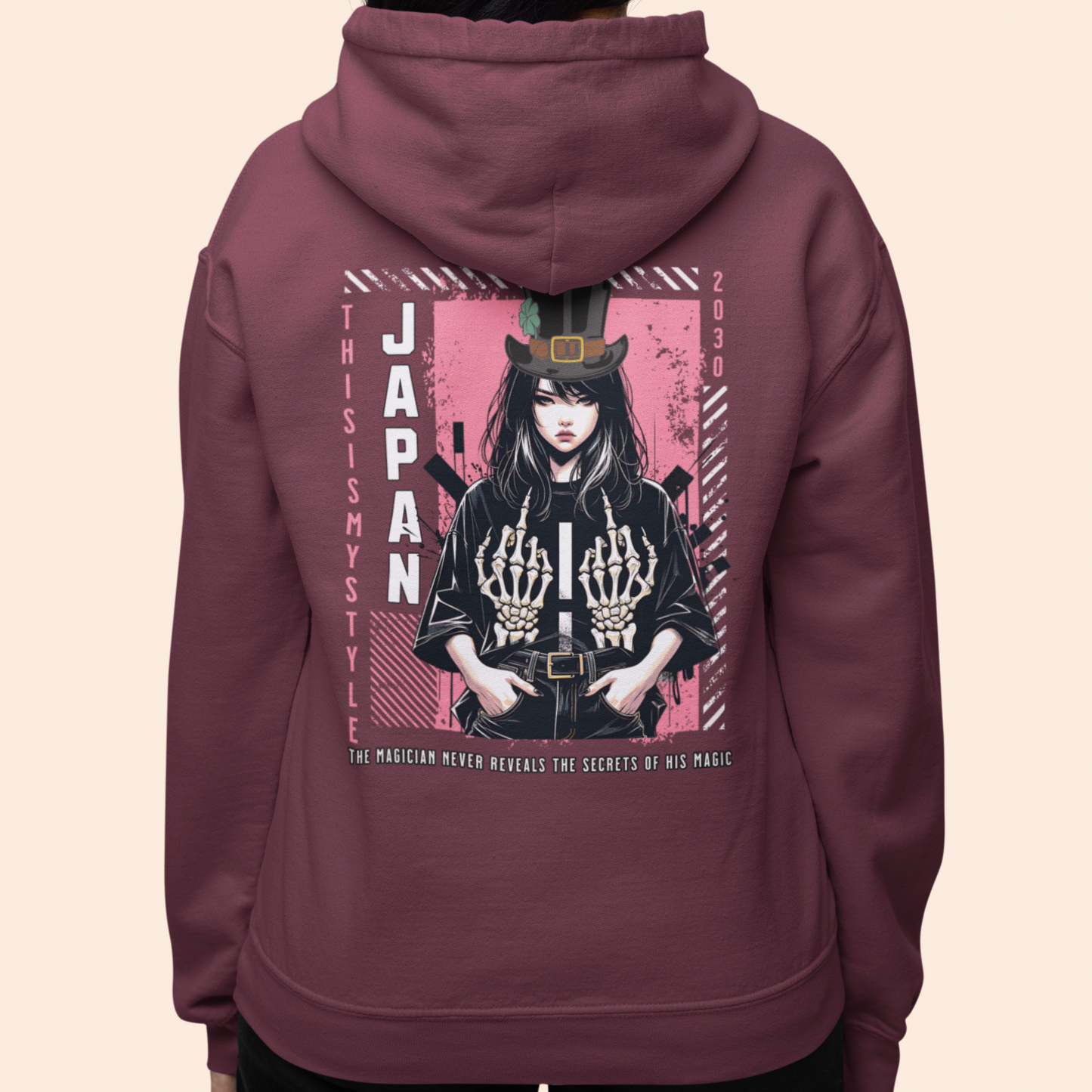 Stylish Girl Design Hoodie