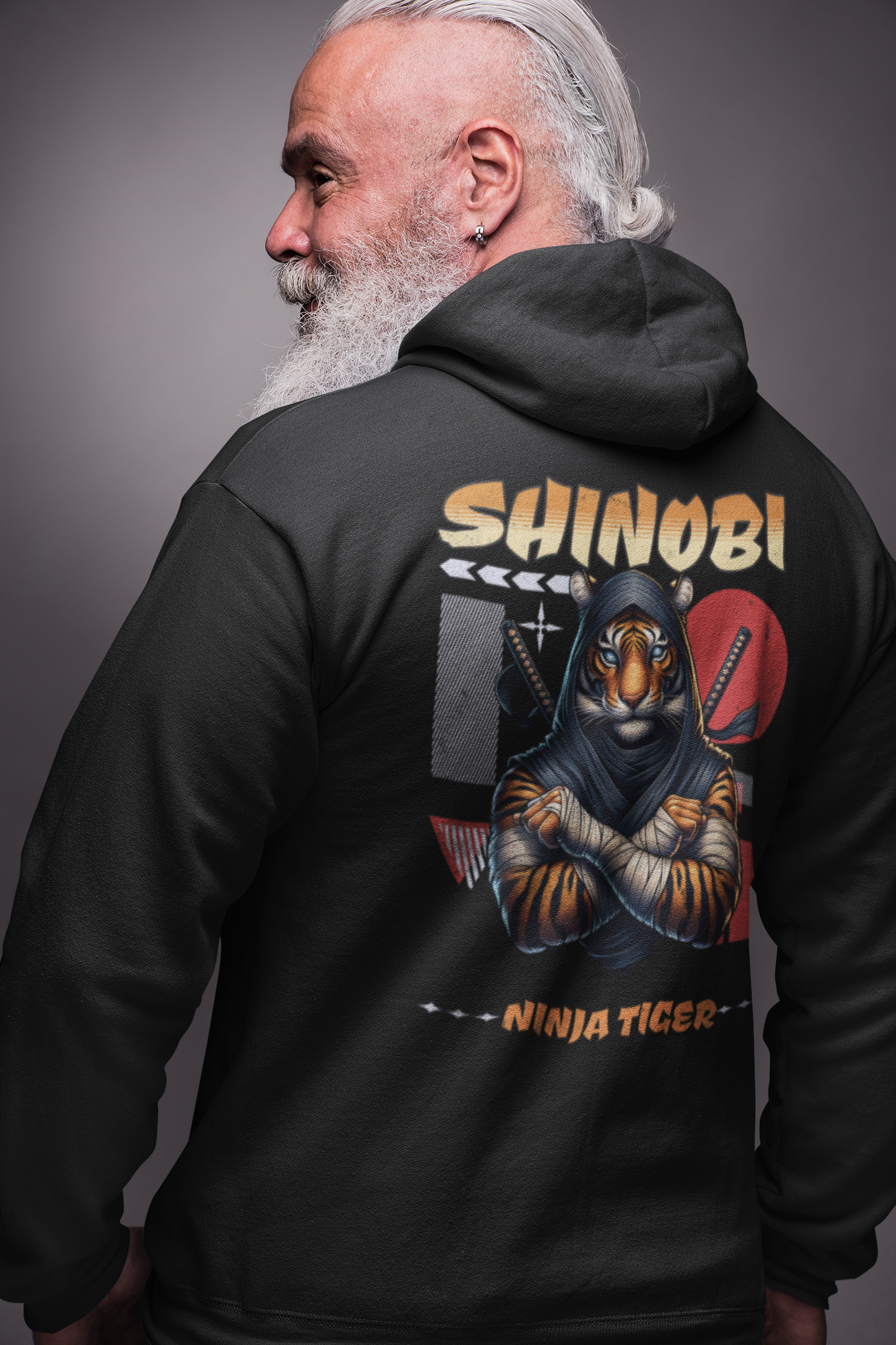 Ninja Tiger Hoodie