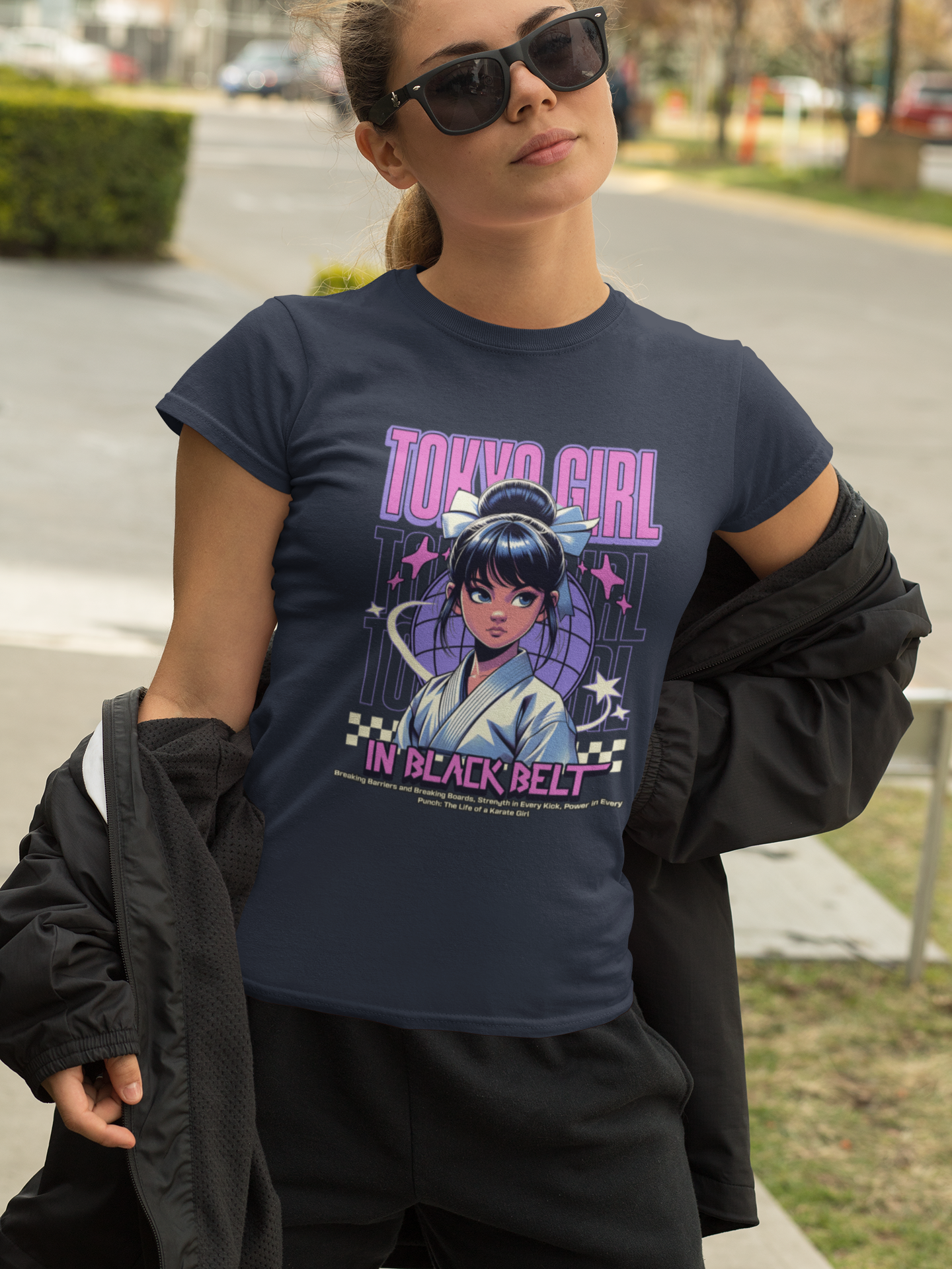 Tokyo Girl T-Shirt Design