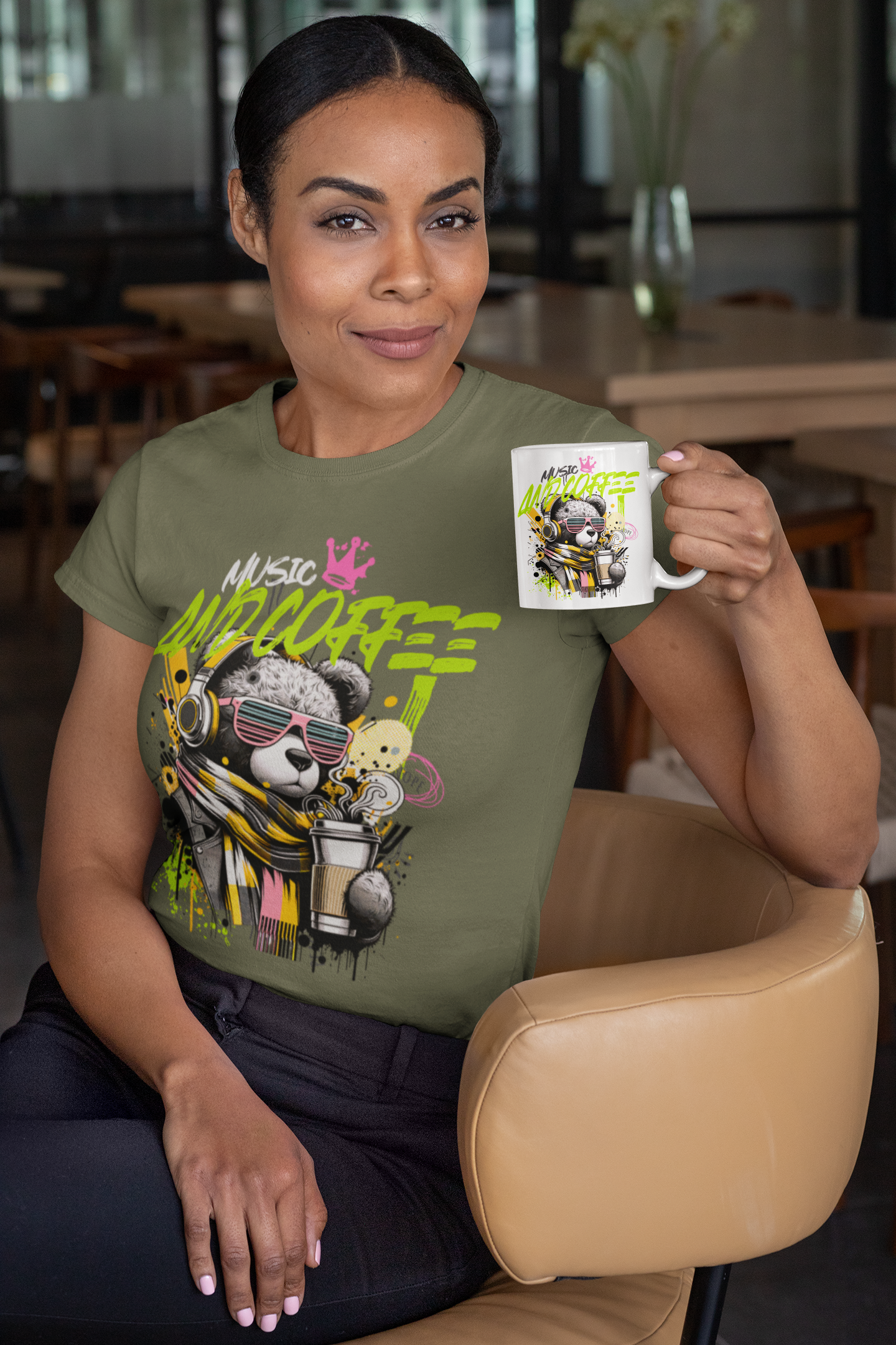 Music and Coffee T-Shirt