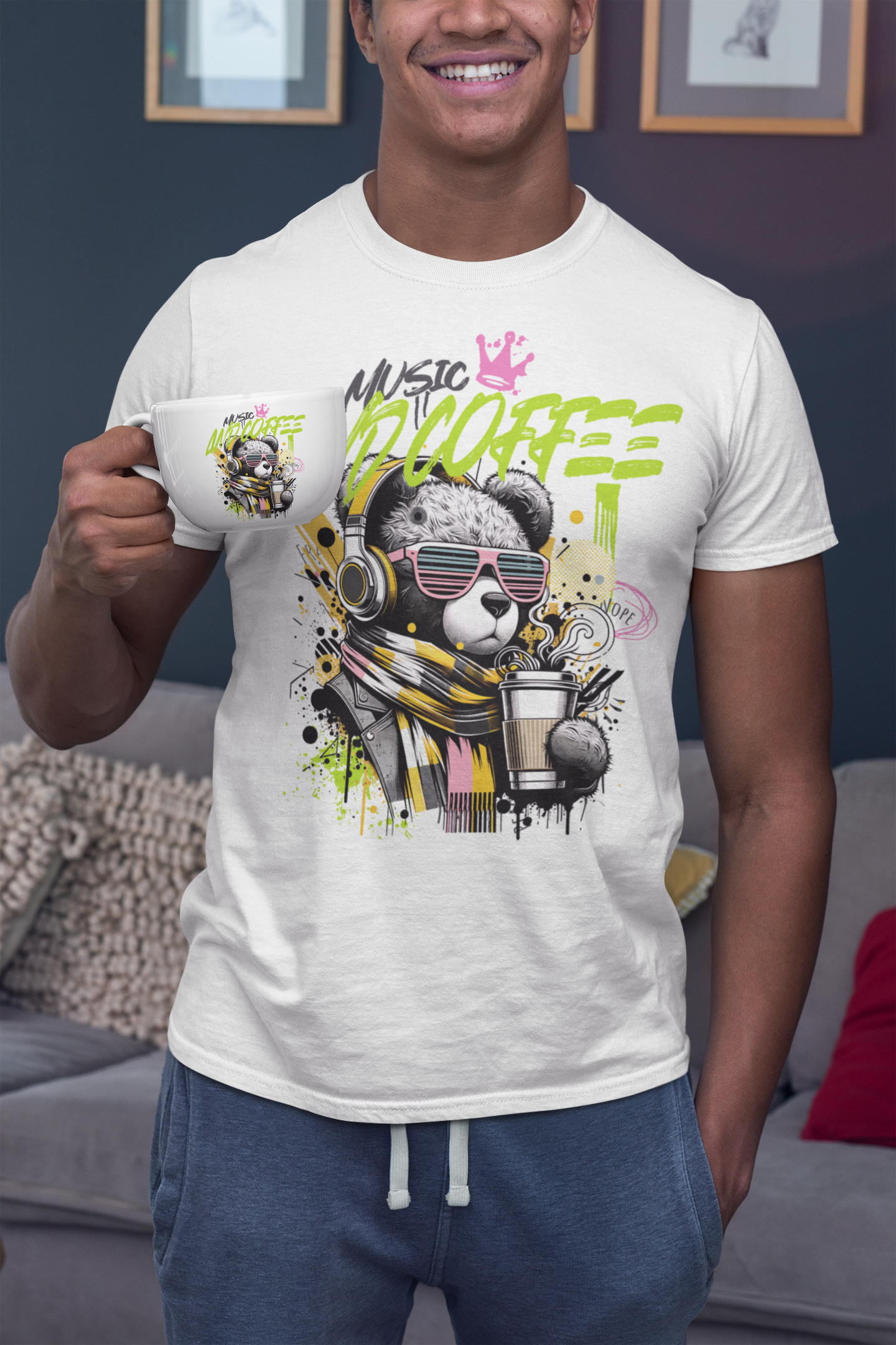 Music and Coffee T-Shirt