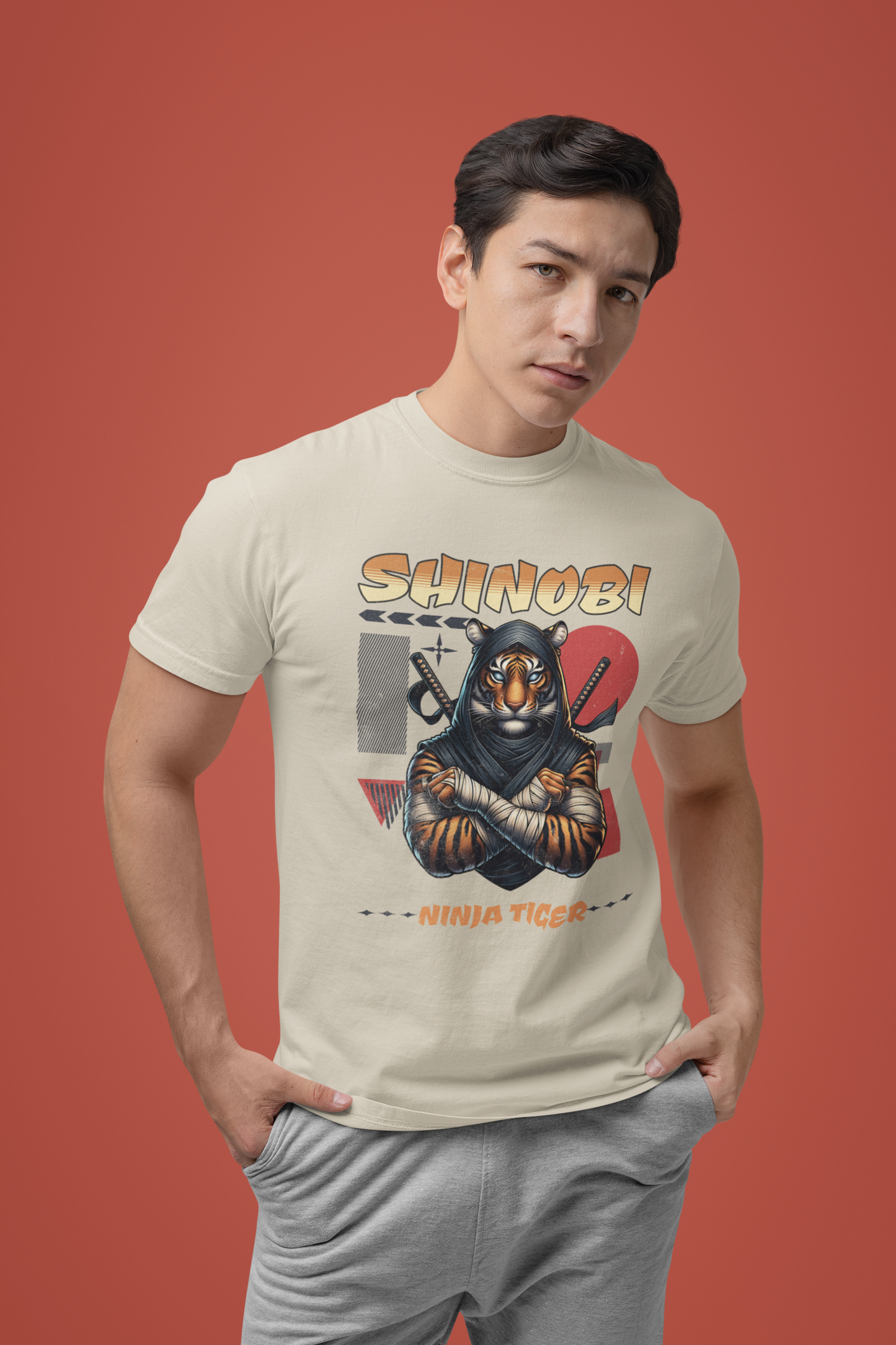Ninja Tiger Unisex T-Shirt