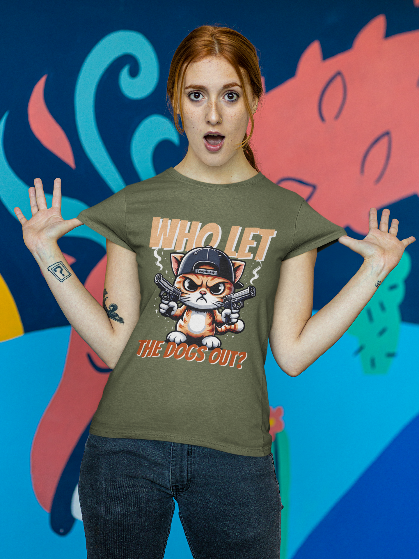 Who Let the Dogs Out T-Shirt