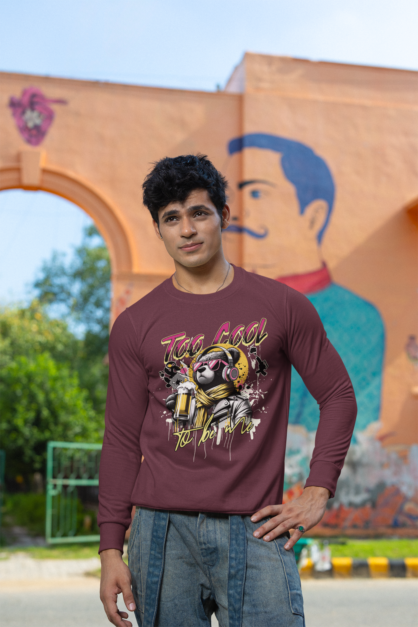 Cool Vibes Sweatshirt - 'Too Cool To Be Me'