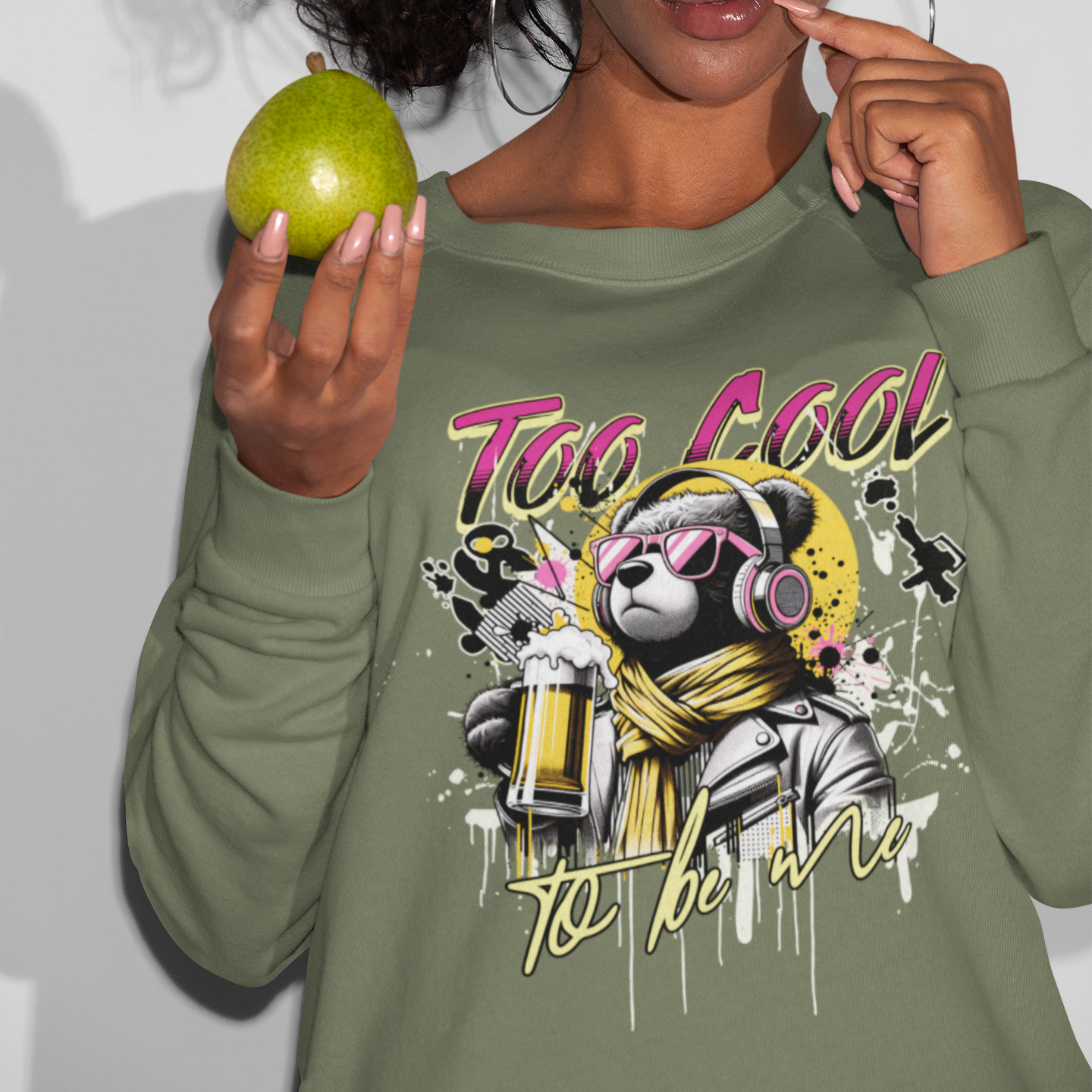 Cool Vibes Sweatshirt - 'Too Cool To Be Me'