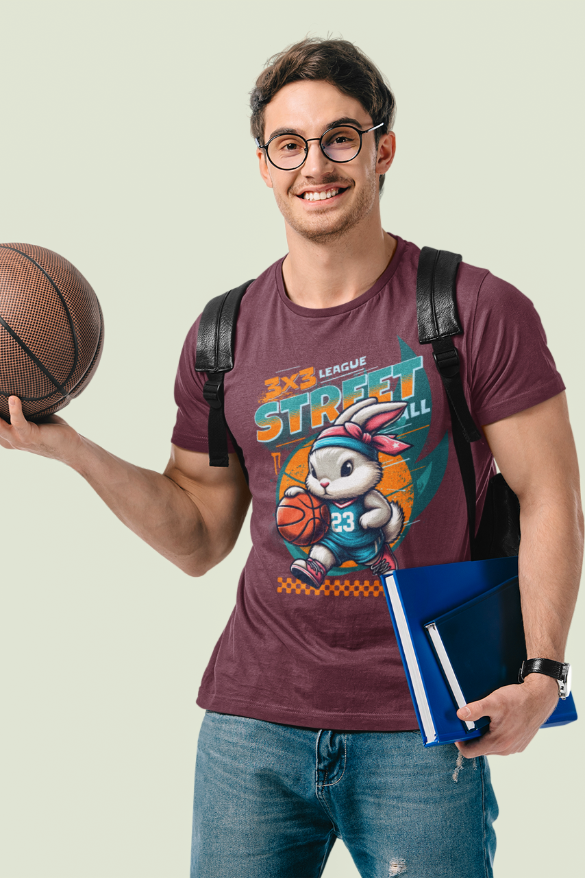Basketball Rabbit T-Shirt